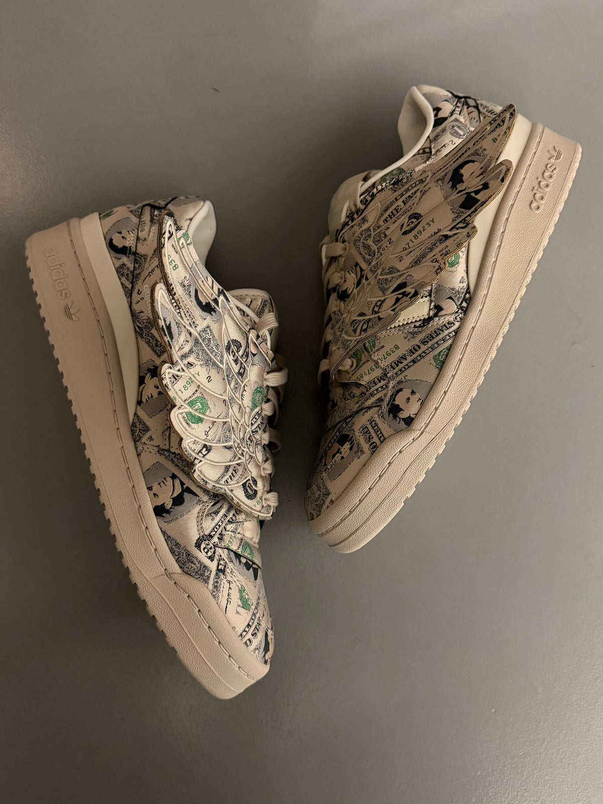 adidas Originals X Jeremy Scott 2021 JS Forum Money Lo - size 44 2/3