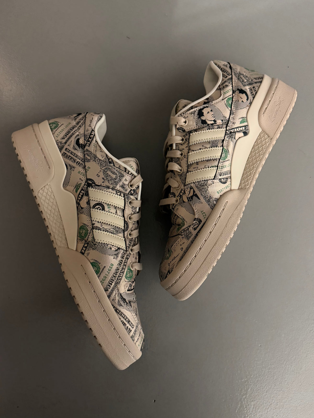 adidas Originals X Jeremy Scott 2021 JS Forum Money Lo - size 44 2/3
