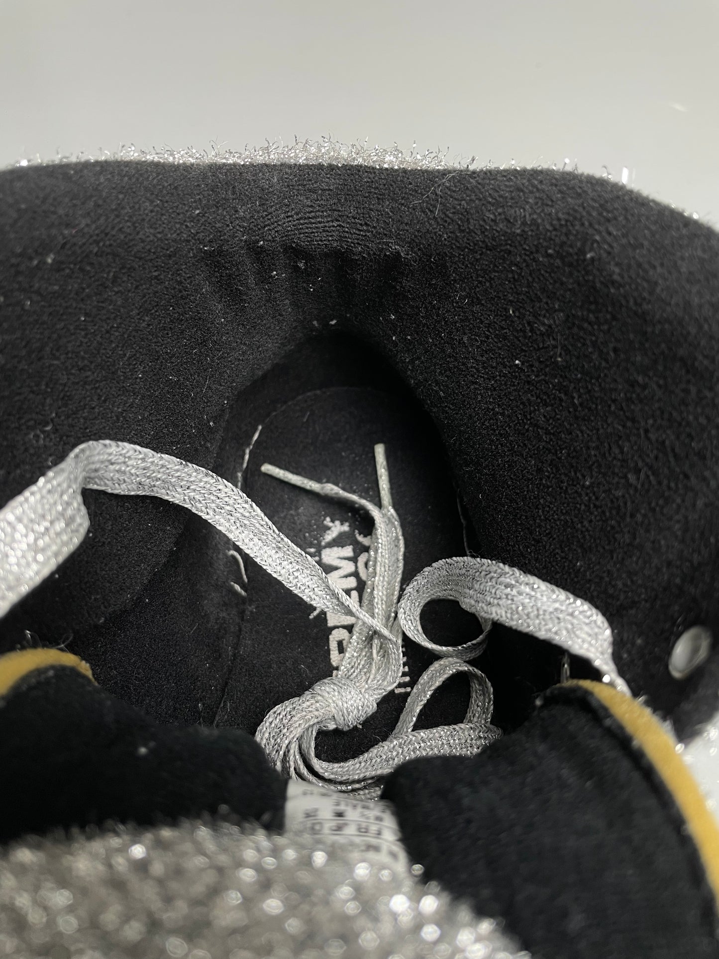 adidas Originals by Jeremy Scott A/W 2013 JS Bear "Tinsel Silver" - size 44 2/3