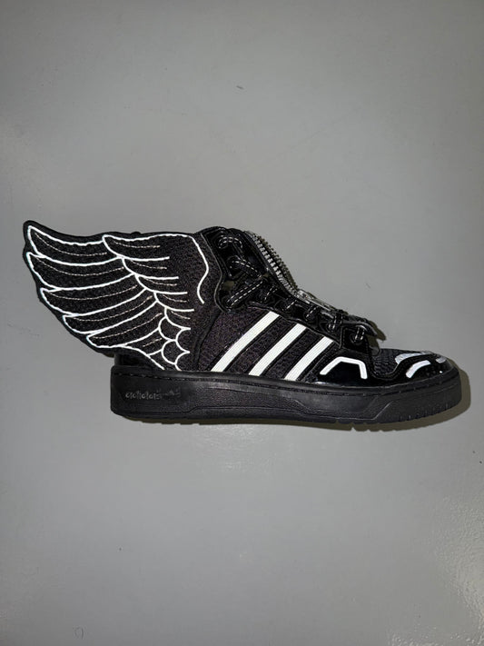 adidas Originals by Jeremy Scott 2015 JS Wings 2.0 Mesh (black) - size 36 2/3