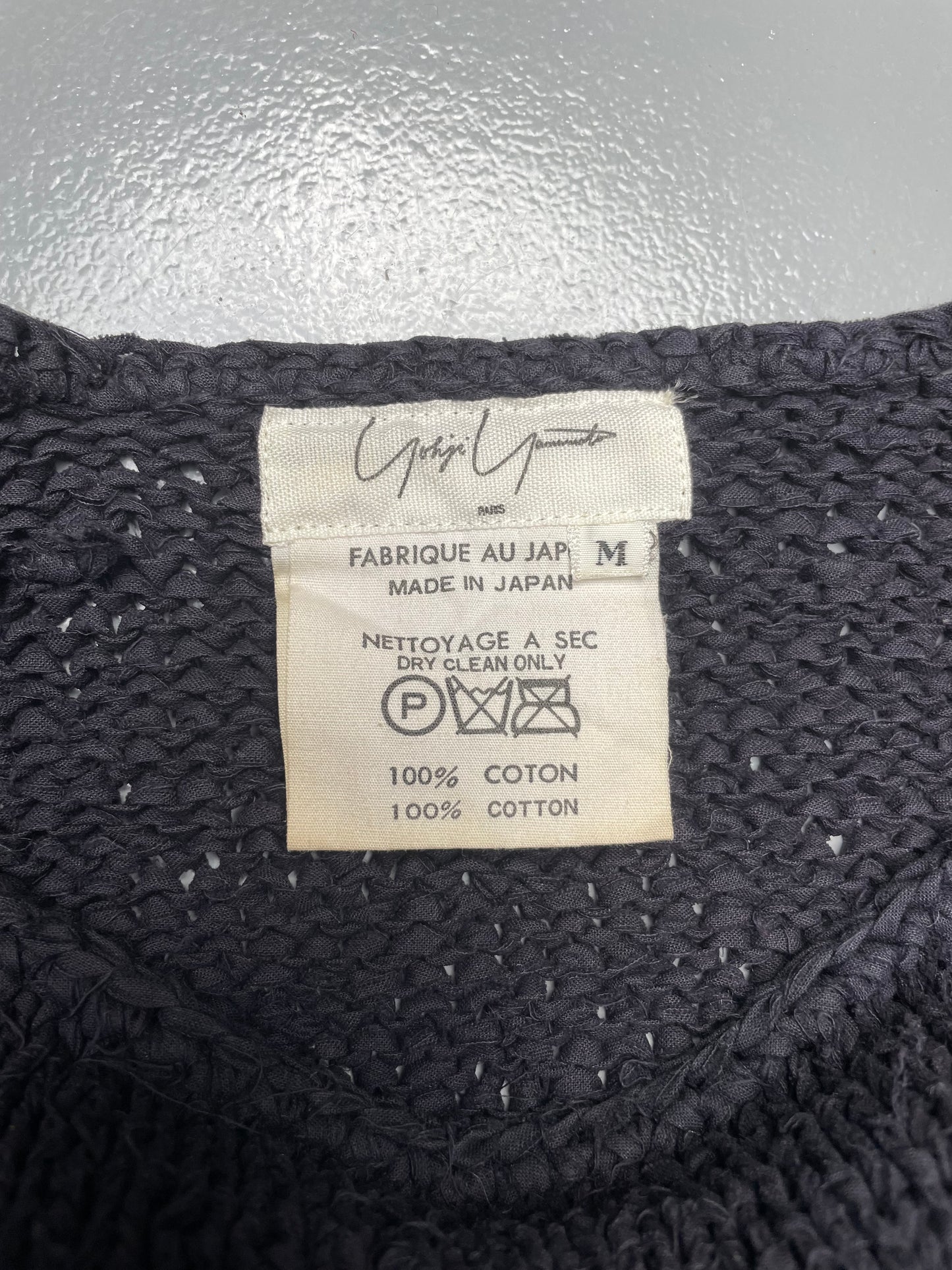 early 80s Yohji Yamamoto women's top - size M