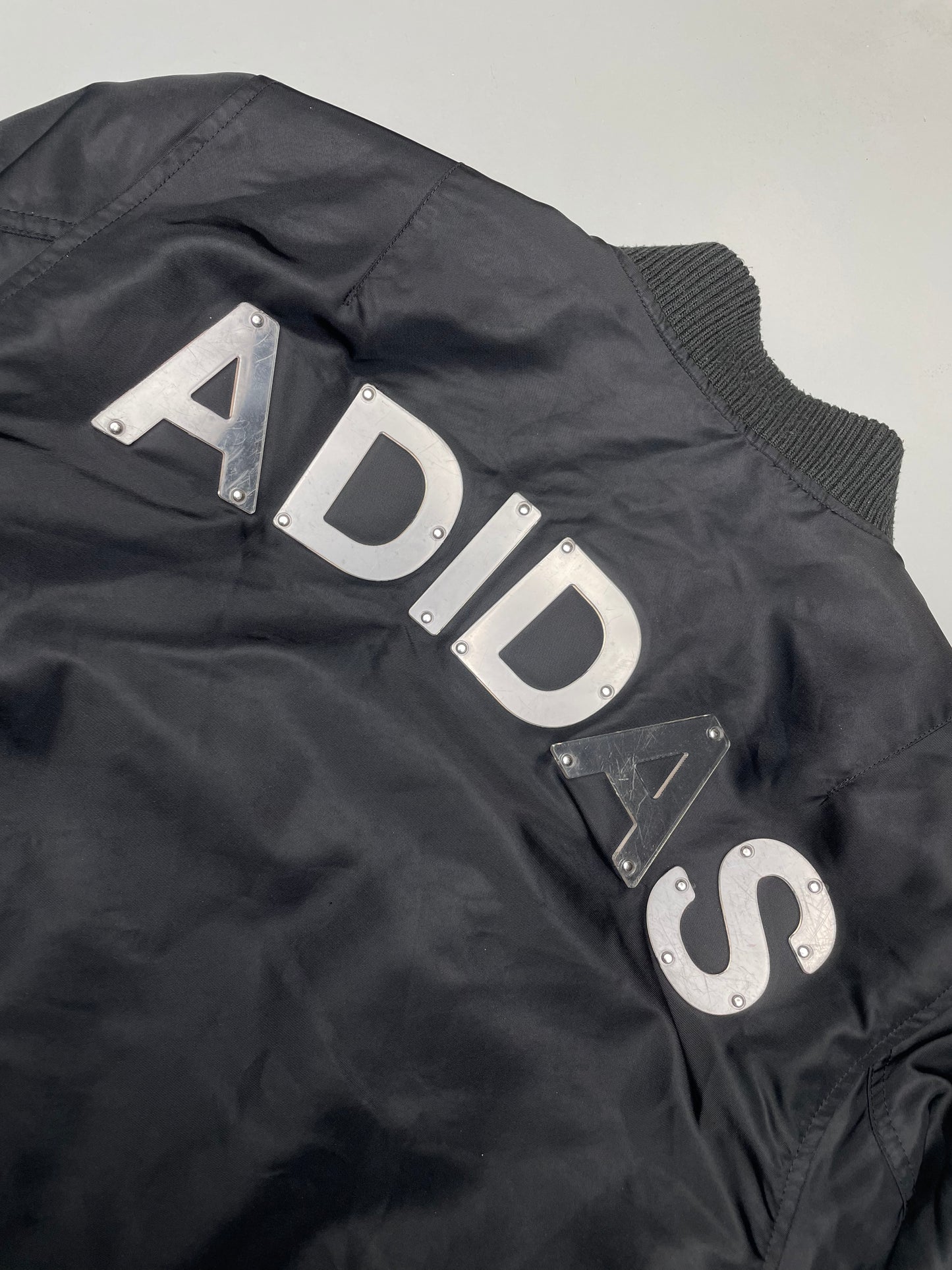 adidas Originals by Jeremy Scott A/W 2012 reversible leopard bomber - size M