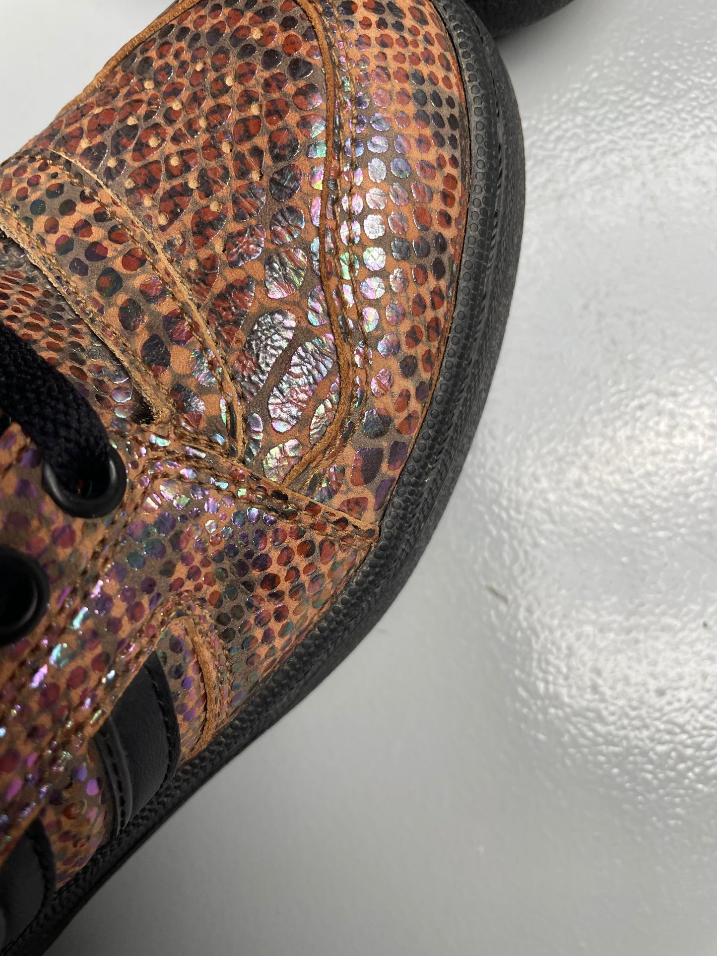 adidas Originals by Jeremy Scott A/W 2013 JS Instinct Hi "Rainbow Snakeskin" - size 37 1/3