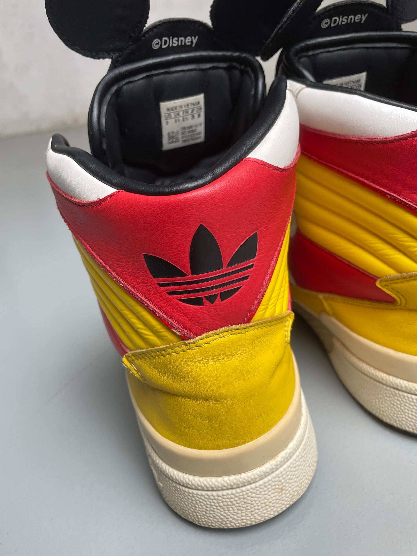 adidas Originals by Jeremy Scott S/S 2010 JS Mickey Hi - size 42 2/3