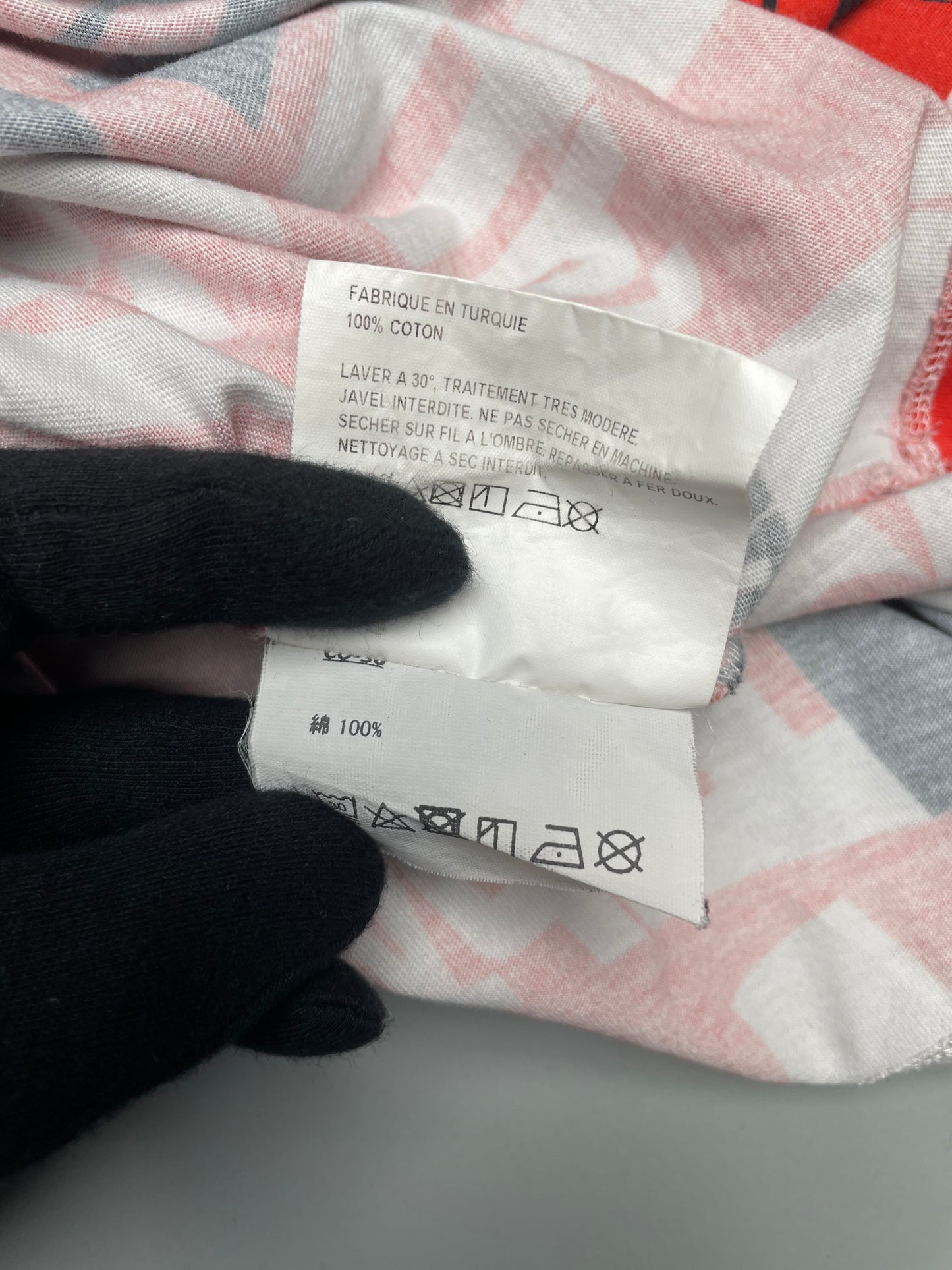 Gosha Rubchinskiy A/W 2018 "Friend Suddenly Enemy" t-shirt - size S