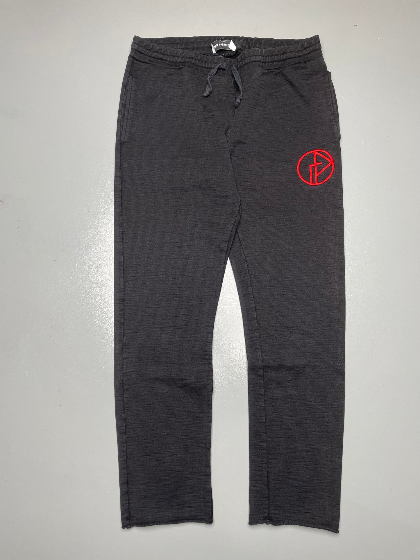 Gosha Rubchinskiy S/S 2017 logo sweatpants (black) - size L