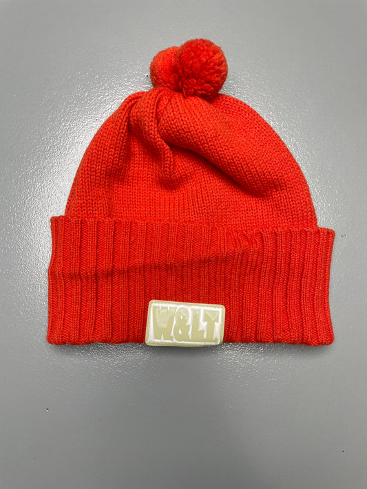vintage Walter Van Beirendonck Wild & Lethal Trash wool beanie (orange)