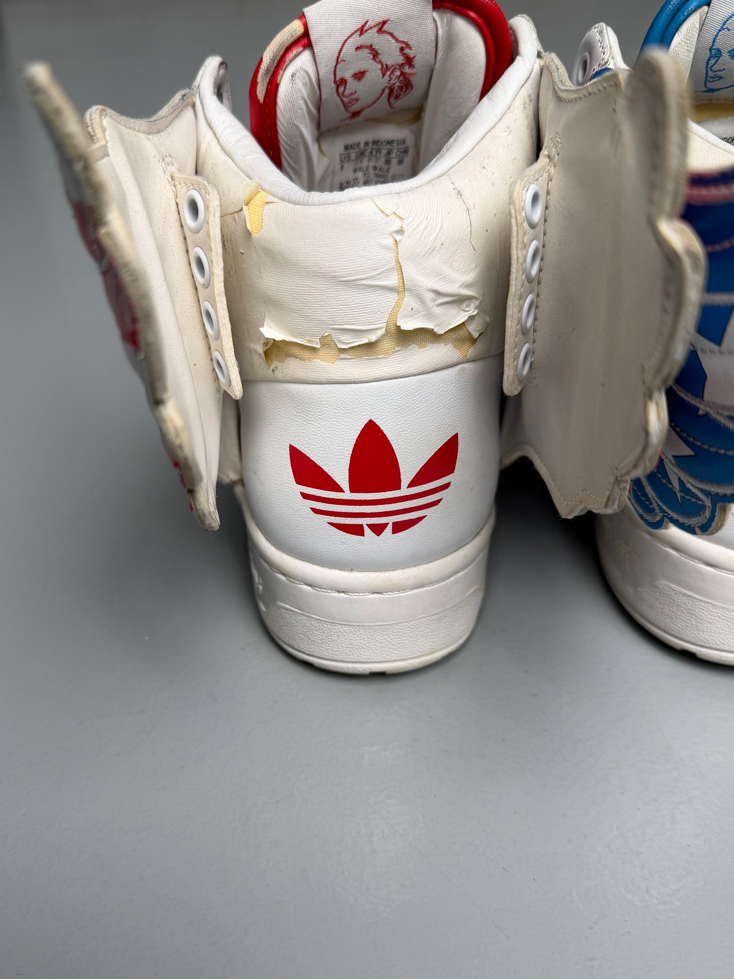 adidas Originals by Jeremy Scott S/S 2012 JS Wings 2.0 "Stars & Stripes" - size 41 1/3