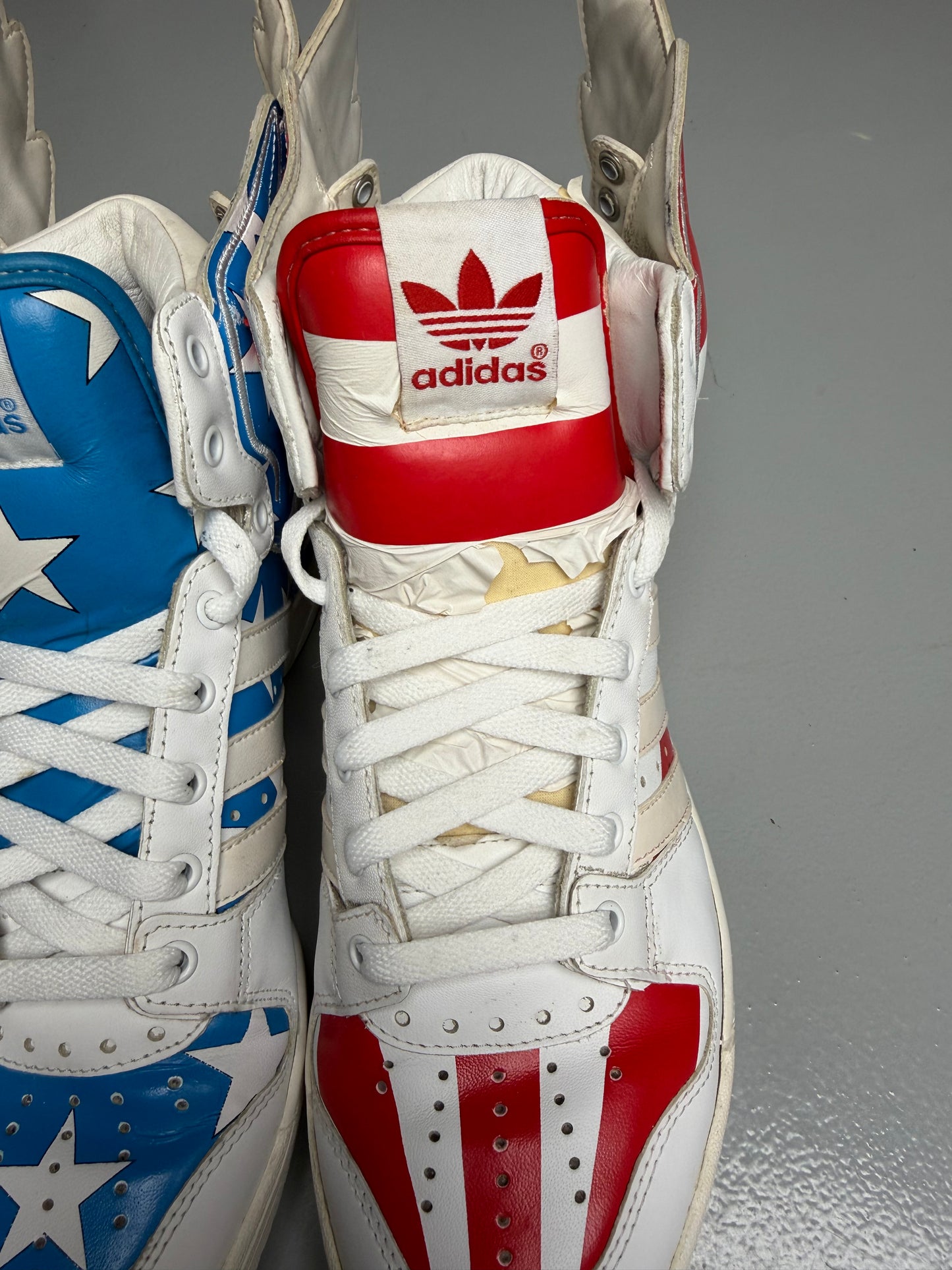 adidas Originals by Jeremy Scott S/S 2012 JS Wings 2.0 "Stars & Stripes" - size 41 1/3