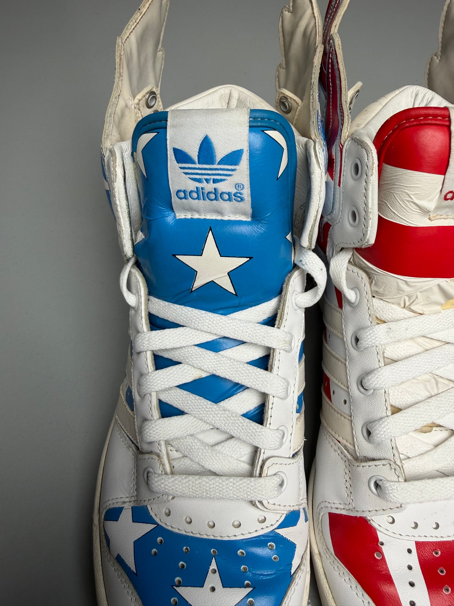 adidas Originals by Jeremy Scott S/S 2012 JS Wings 2.0 "Stars & Stripes" - size 41 1/3