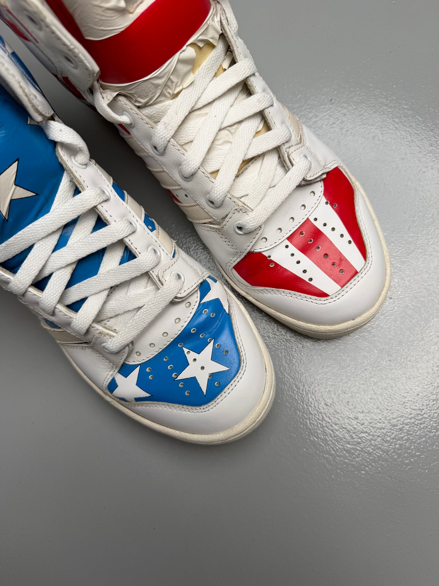 adidas Originals by Jeremy Scott S/S 2012 JS Wings 2.0 "Stars & Stripes" - size 41 1/3