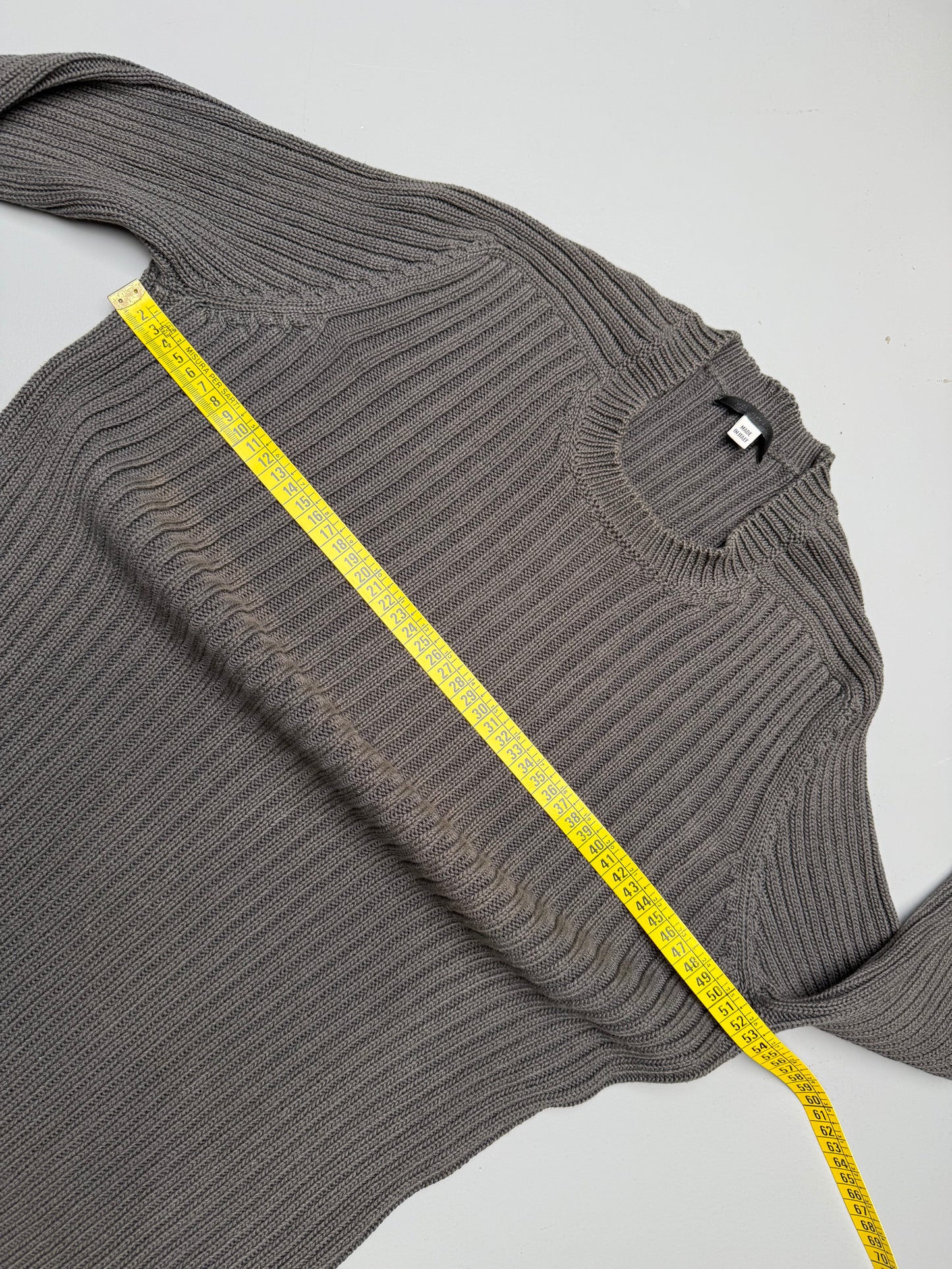 vintage Helmut Lang rib sweater - size 48