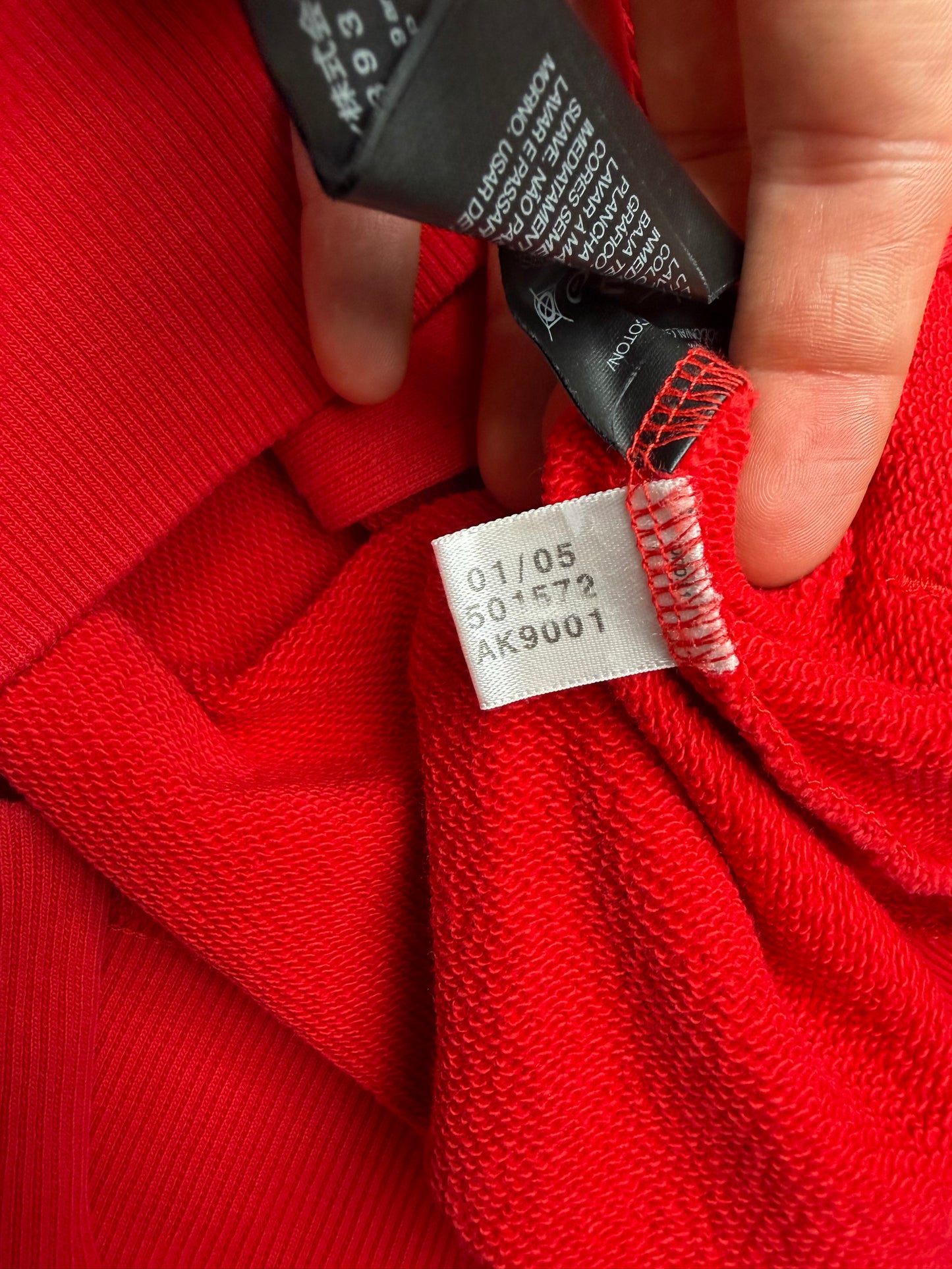 Y-3 S/S 2005 women's zip up hoodie - size M