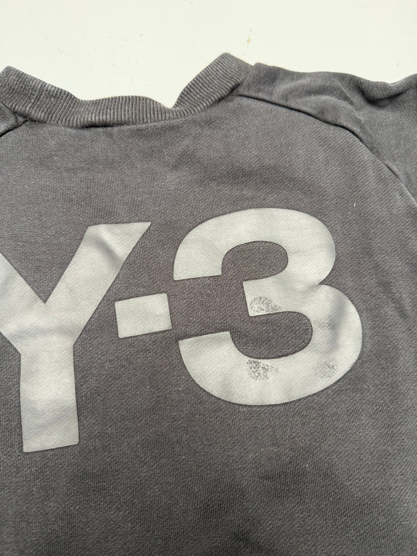 Y-3 A/W 2016 classic back logo crewneck - men's size XL