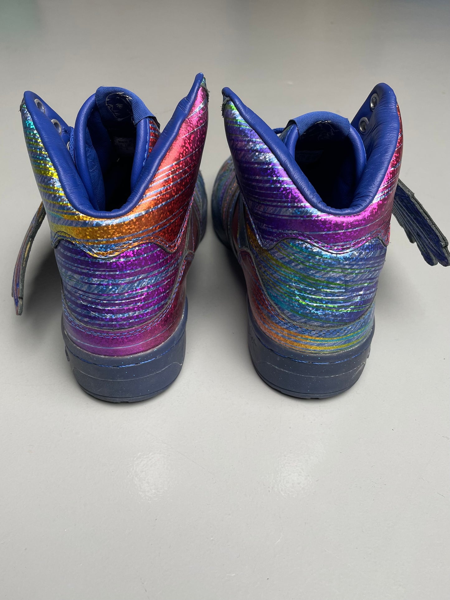adidas Originals by Jeremy Scott S/S 2013 JS Wings "Hologram" - size 39 1/3