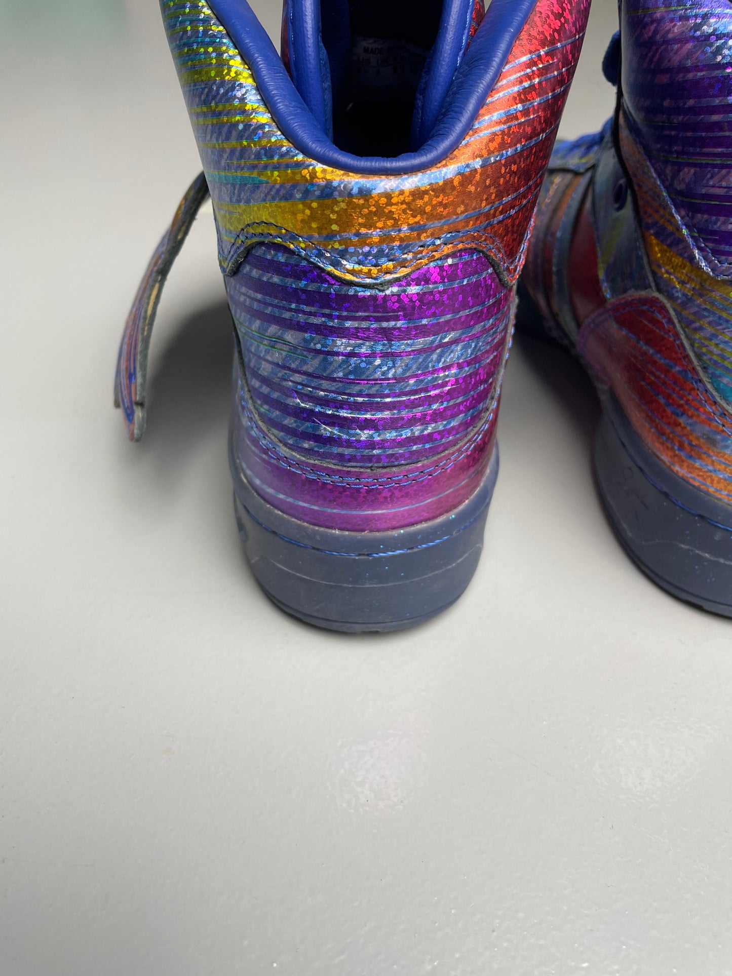 adidas Originals by Jeremy Scott S/S 2013 JS Wings "Hologram" - size 39 1/3