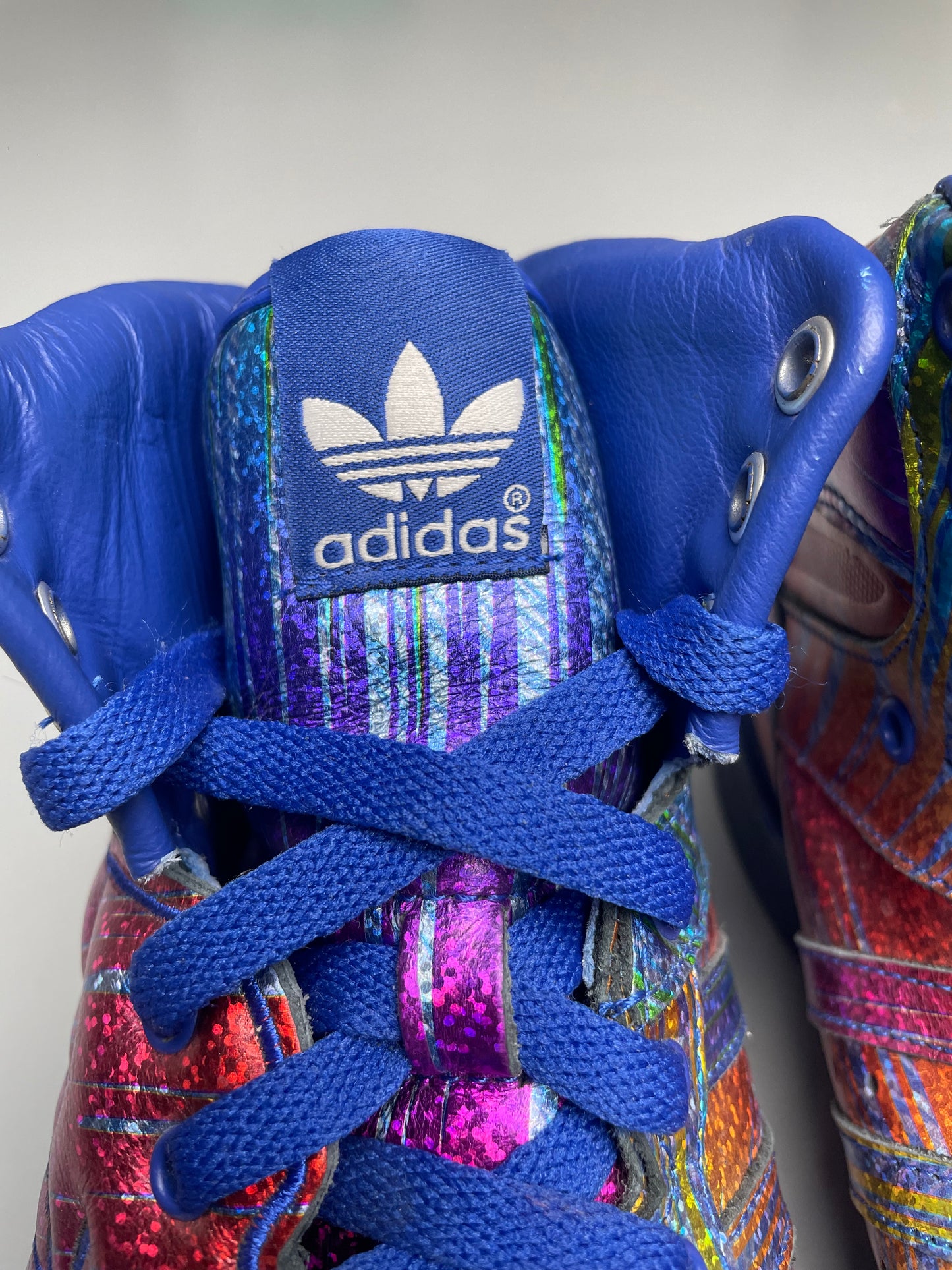 adidas Originals by Jeremy Scott S/S 2013 JS Wings "Hologram" - size 39 1/3