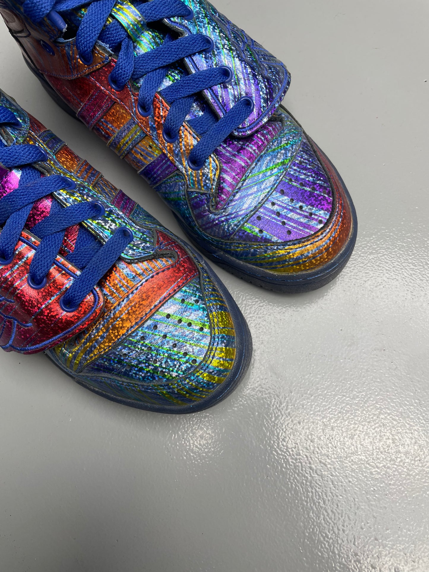 adidas Originals by Jeremy Scott S/S 2013 JS Wings "Hologram" - size 39 1/3