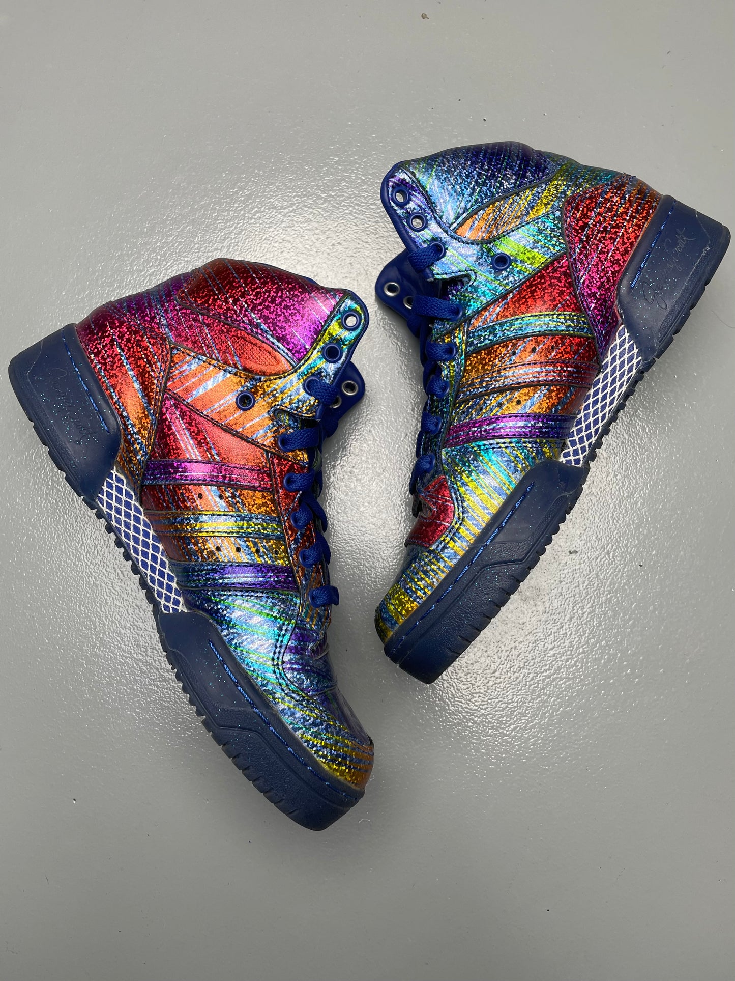 adidas Originals by Jeremy Scott S/S 2013 JS Wings "Hologram" - size 39 1/3