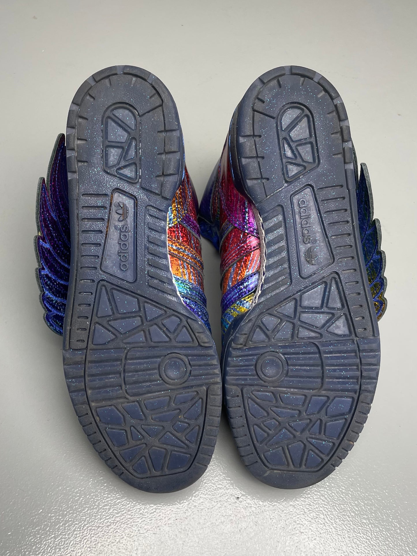 adidas Originals by Jeremy Scott S/S 2013 JS Wings "Hologram" - size 39 1/3