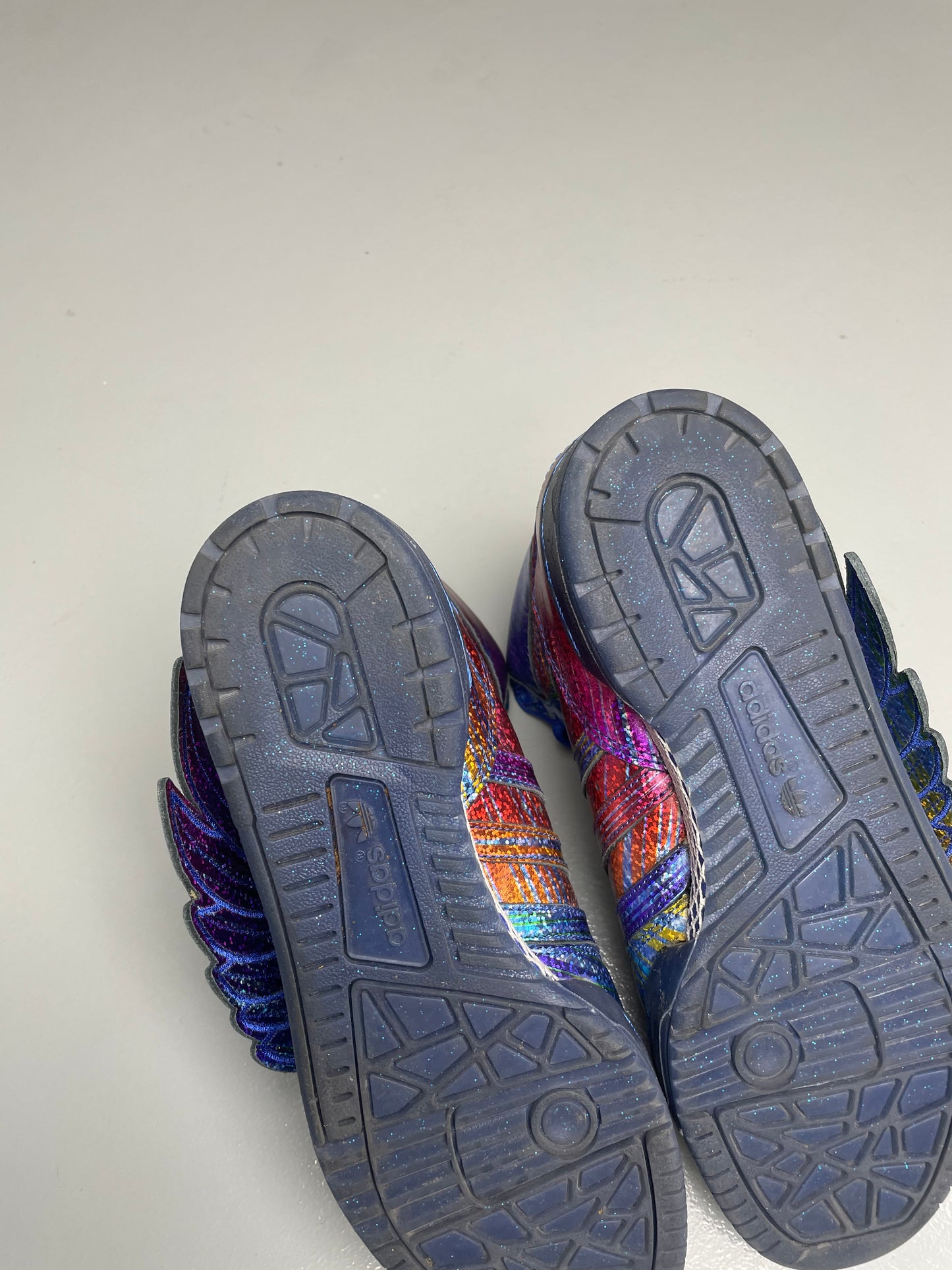 adidas Originals by Jeremy Scott S/S 2013 JS Wings "Hologram" - size 39 1/3
