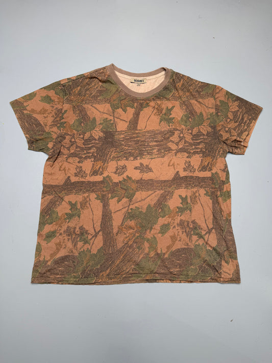 YEEZY Season 4 oversized camo t-shirt - size S