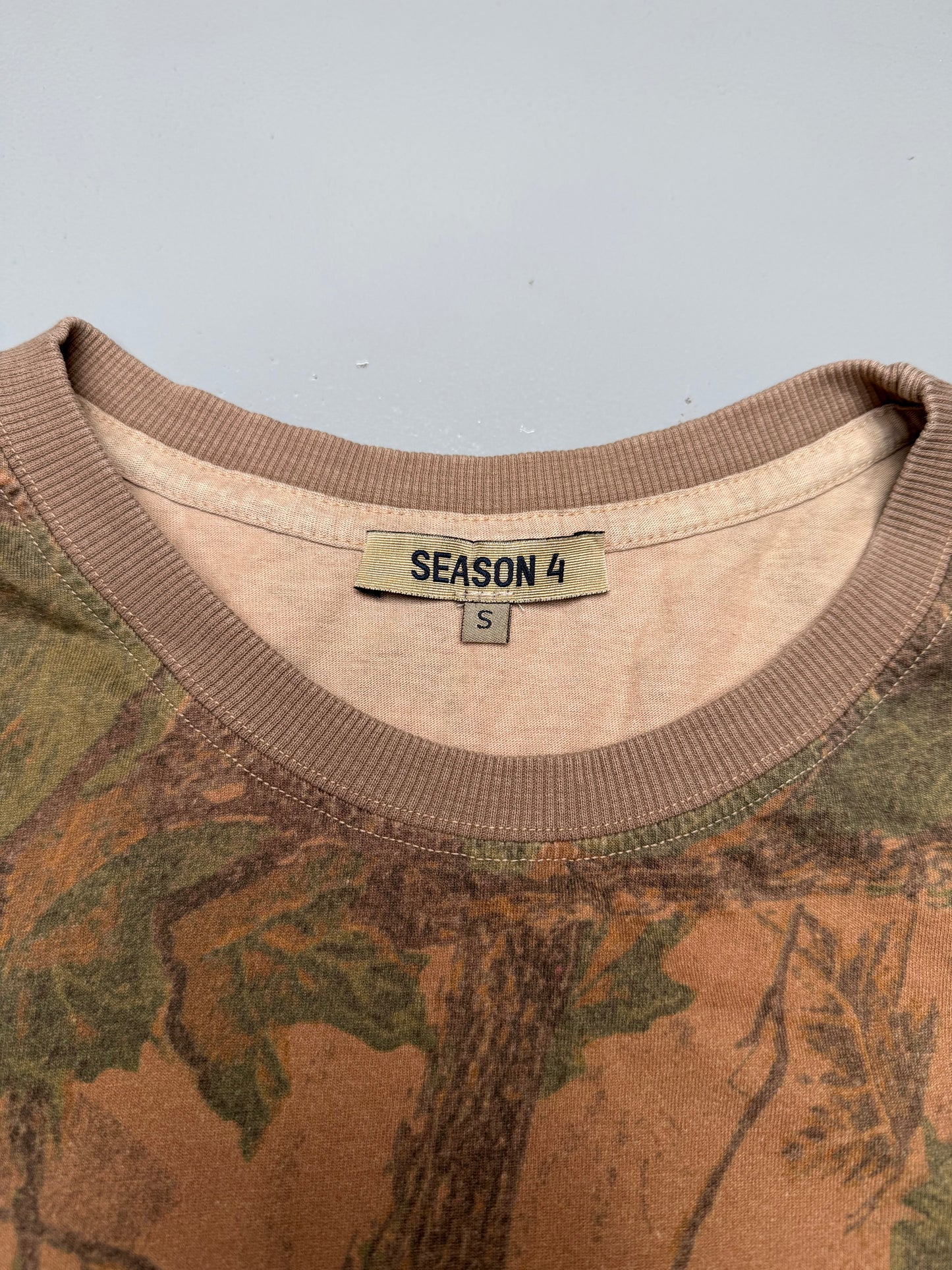 YEEZY Season 4 oversized camo t-shirt - size S