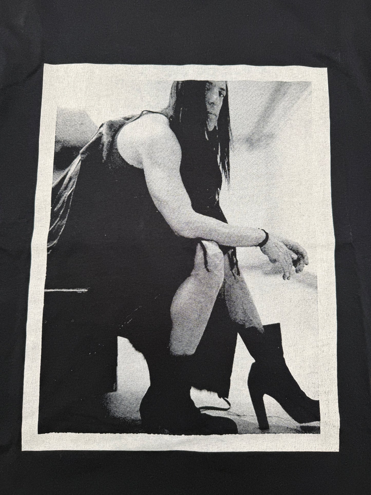 Rick Owens DRKSHDW portrait oversized t-shirt