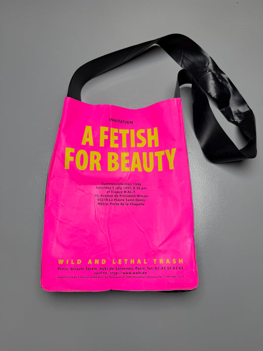 Wild & Lethal Trash S/S 1998 invitation tote bag