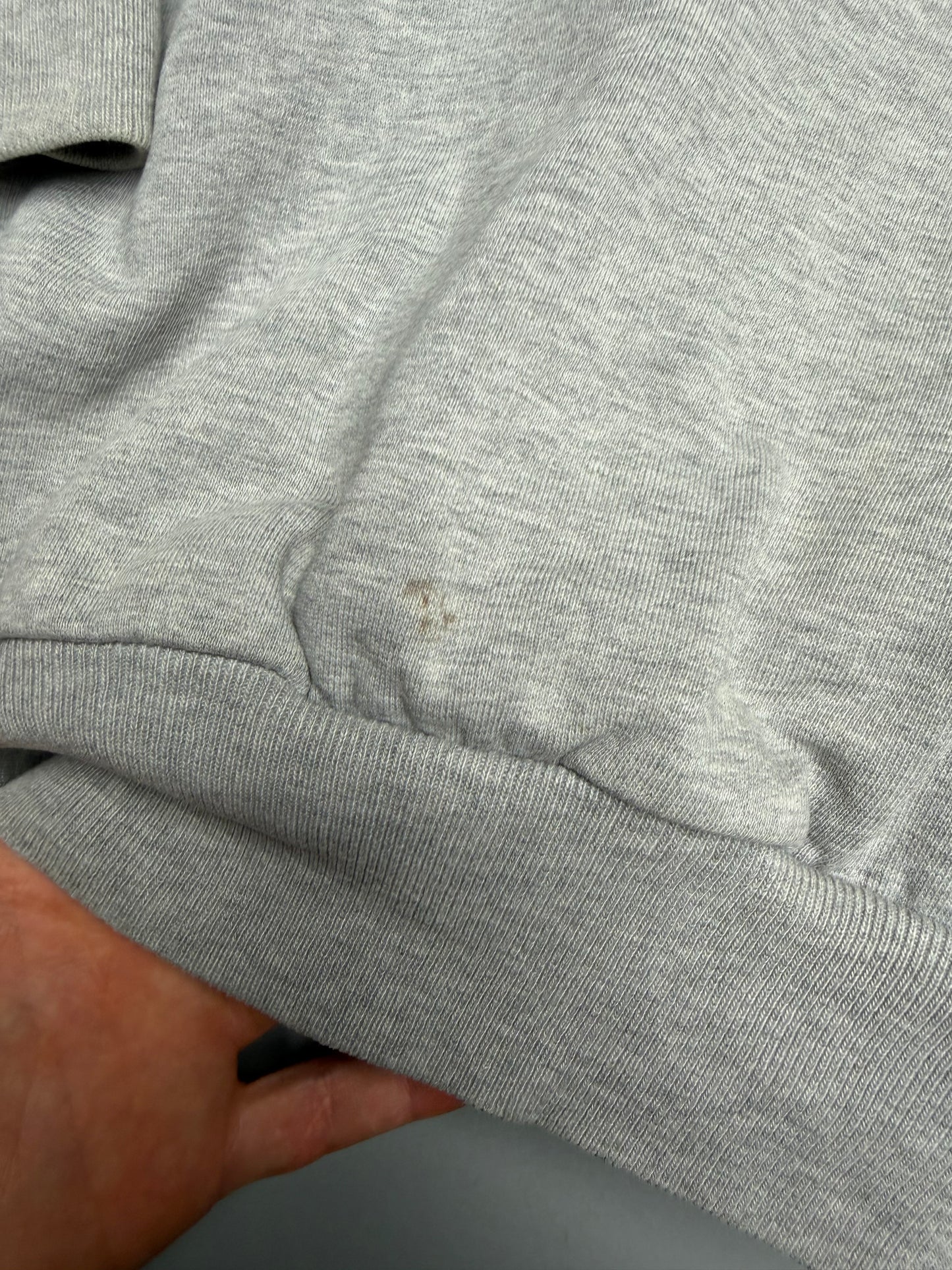 Gosha Rubchinskiy S/S 2018 split crewneck (grey/navy) - size M