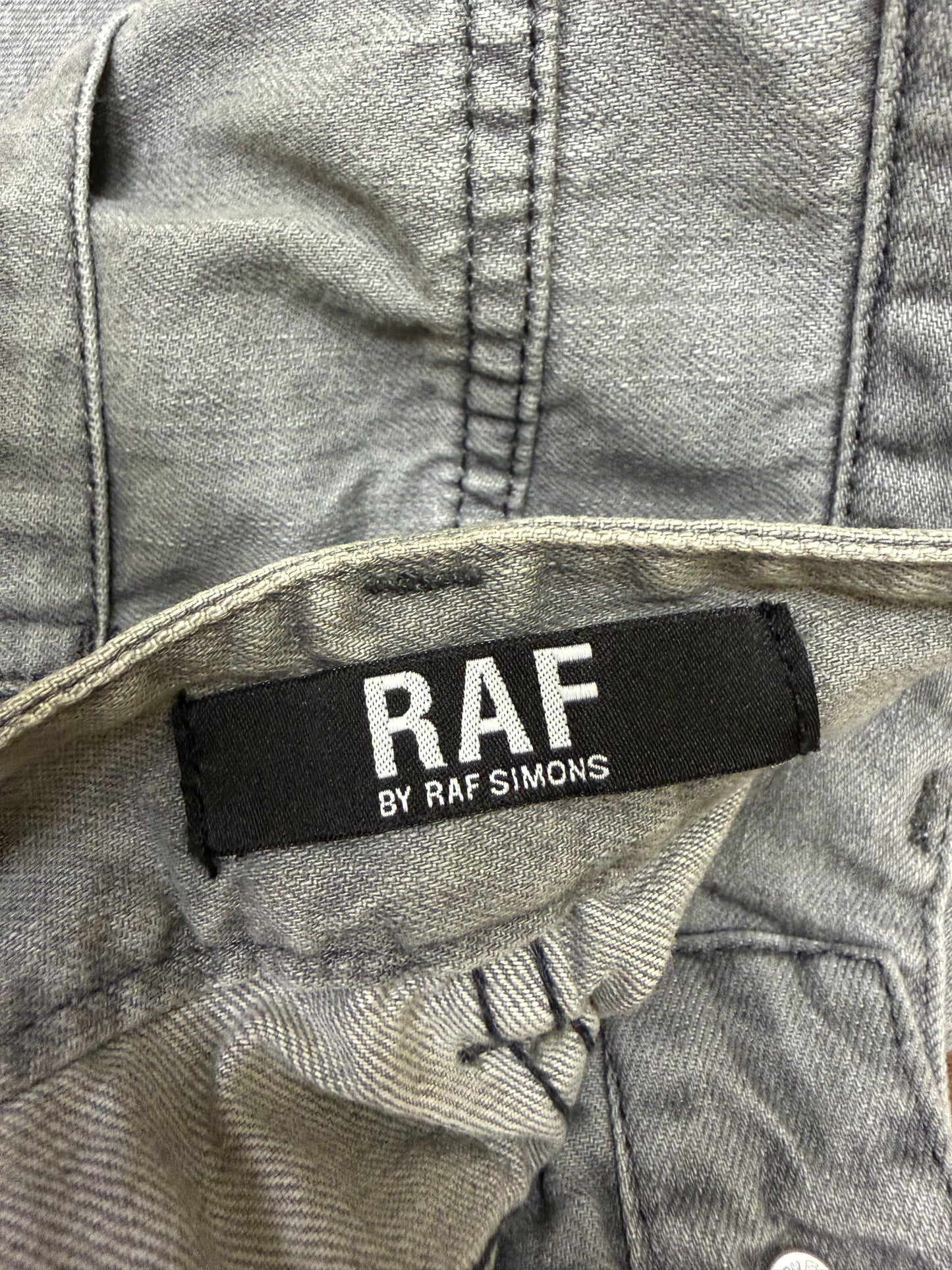RAF by Raf Simons A/W 2008 grey jeans - size 34