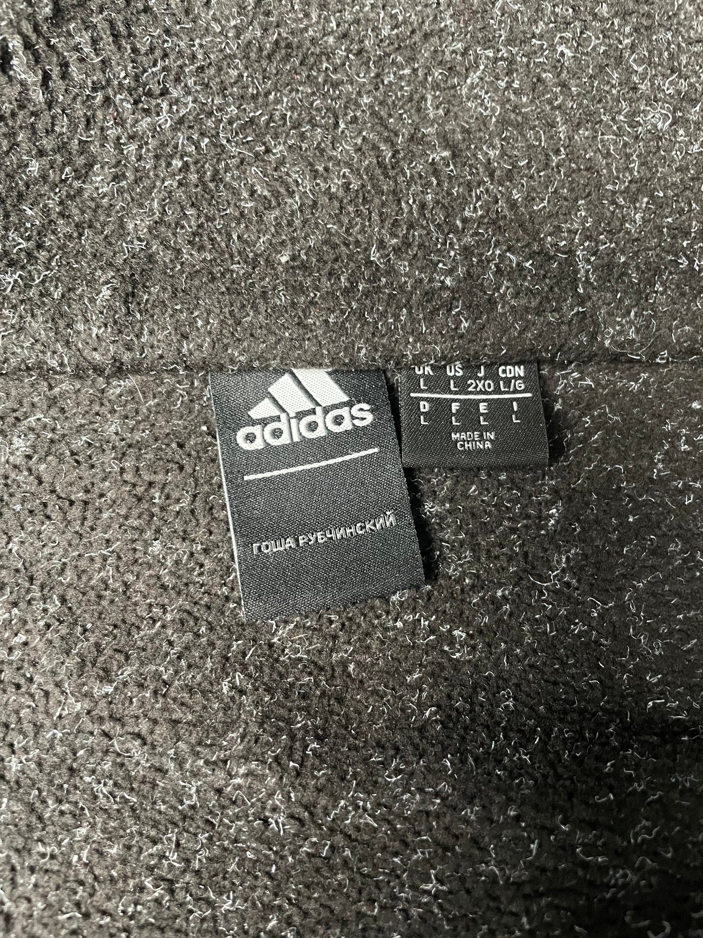 adidas X Gosha Rubchinskiy A/W 2018 World Cup half-zip fleece (black) - size L