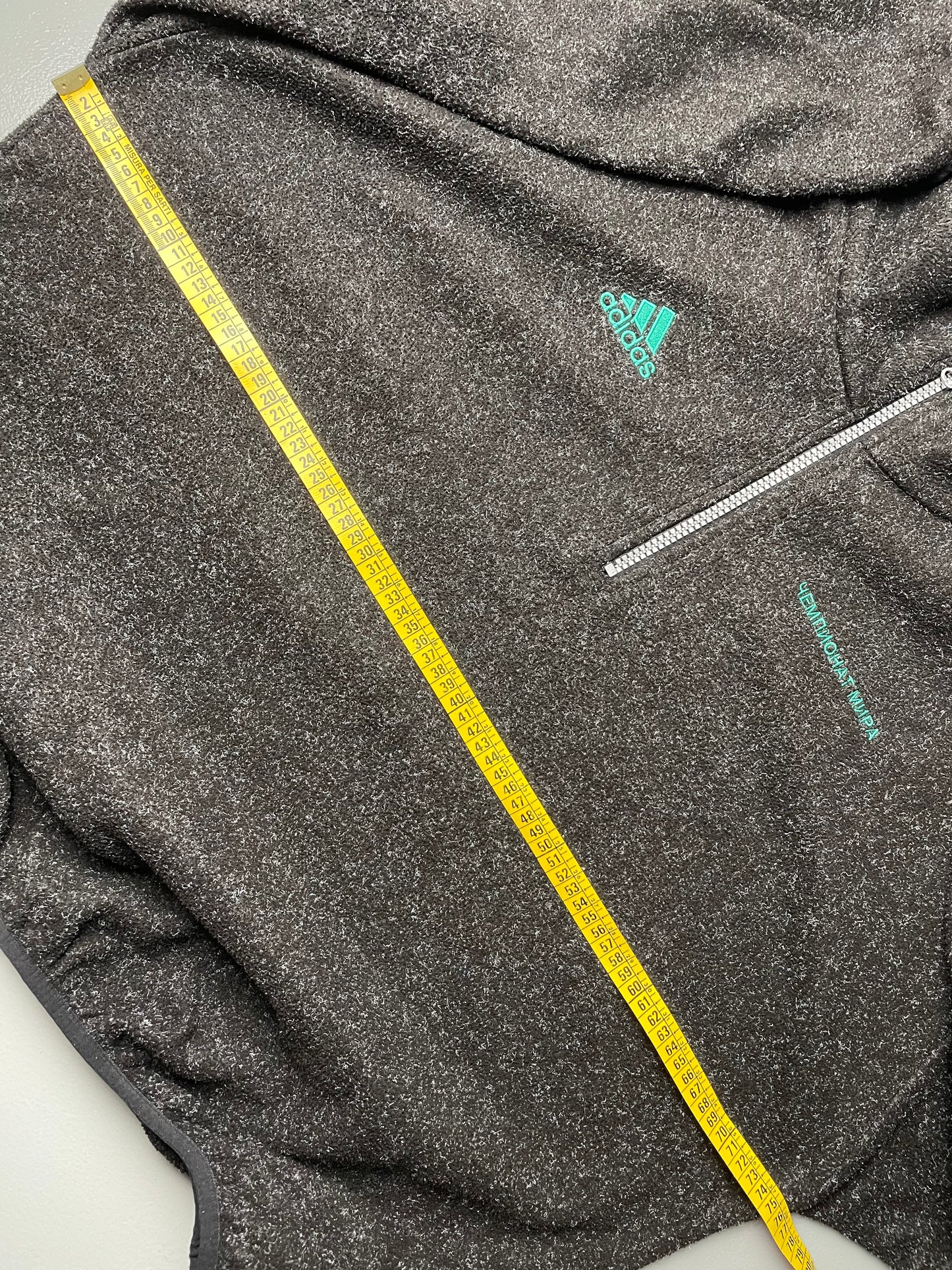 adidas X Gosha Rubchinskiy A/W 2018 World Cup half-zip fleece (black) - size L