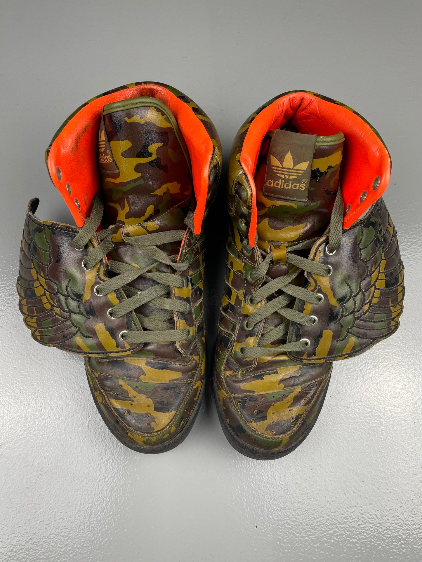 adidas X Jeremy Scott A/W 2011 JS Wings 1.0 Camo - size 43 1/3
