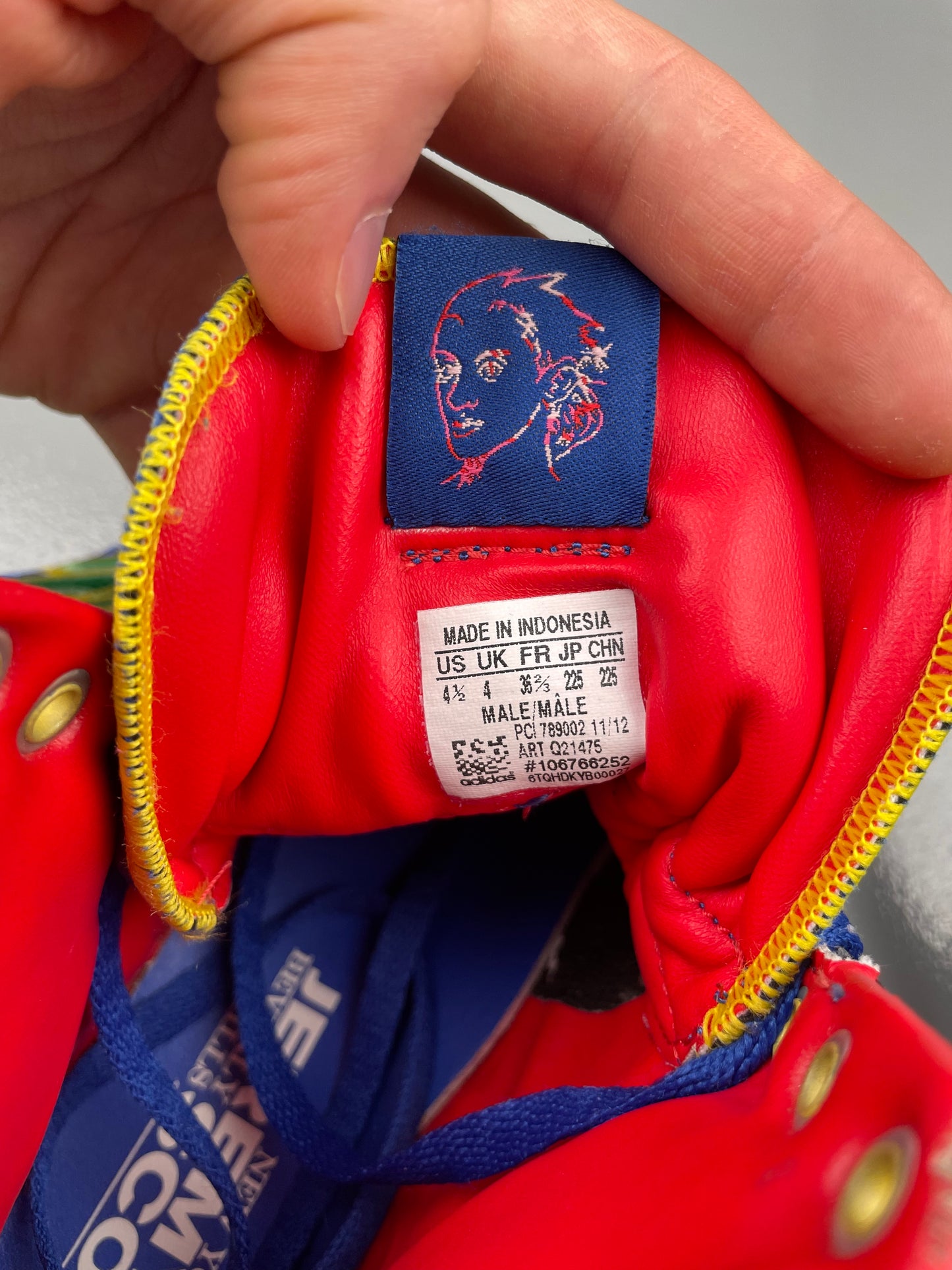 adidas X Jeremy Scott - S/S 2013 JS Wings 1.0 "Chinese New Year" - size 36 2/3