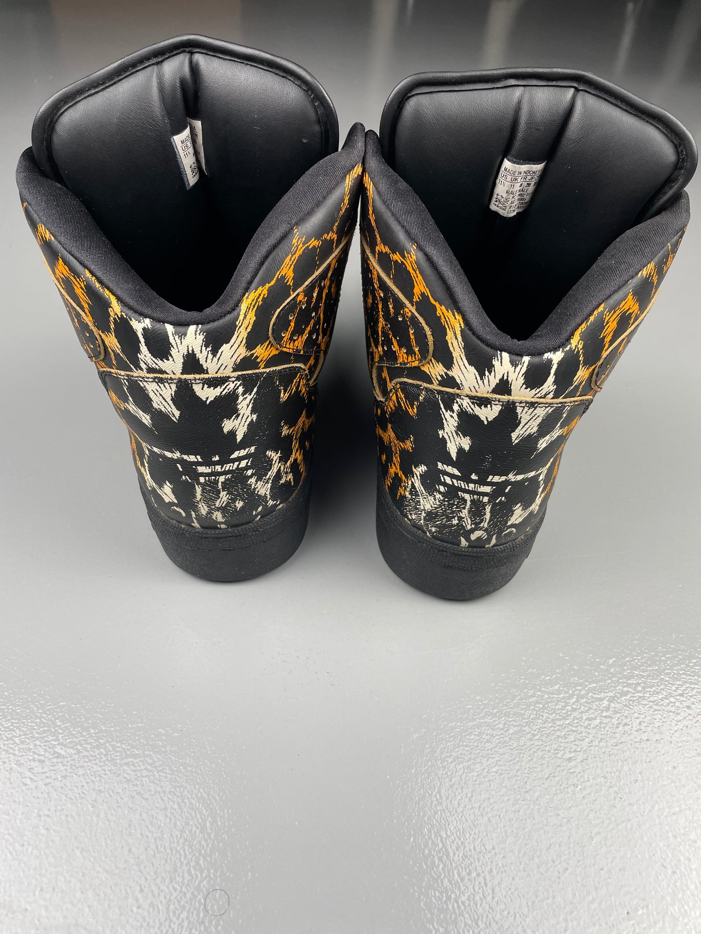 adidas X Jeremy Scott S/S 2014 JS Instinct Hi "Leopard" - size 46
