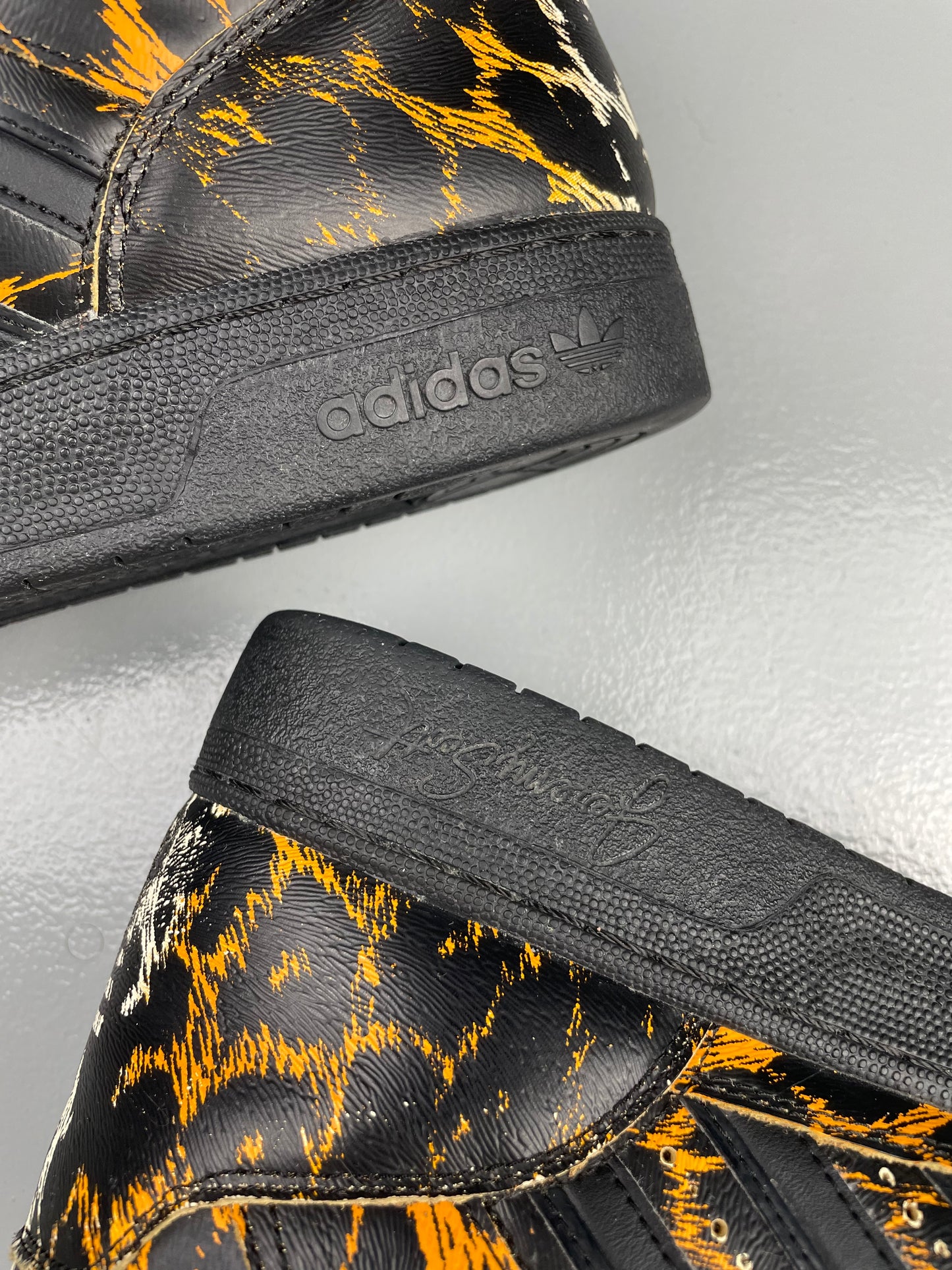adidas X Jeremy Scott S/S 2014 JS Instinct Hi "Leopard" - size 46