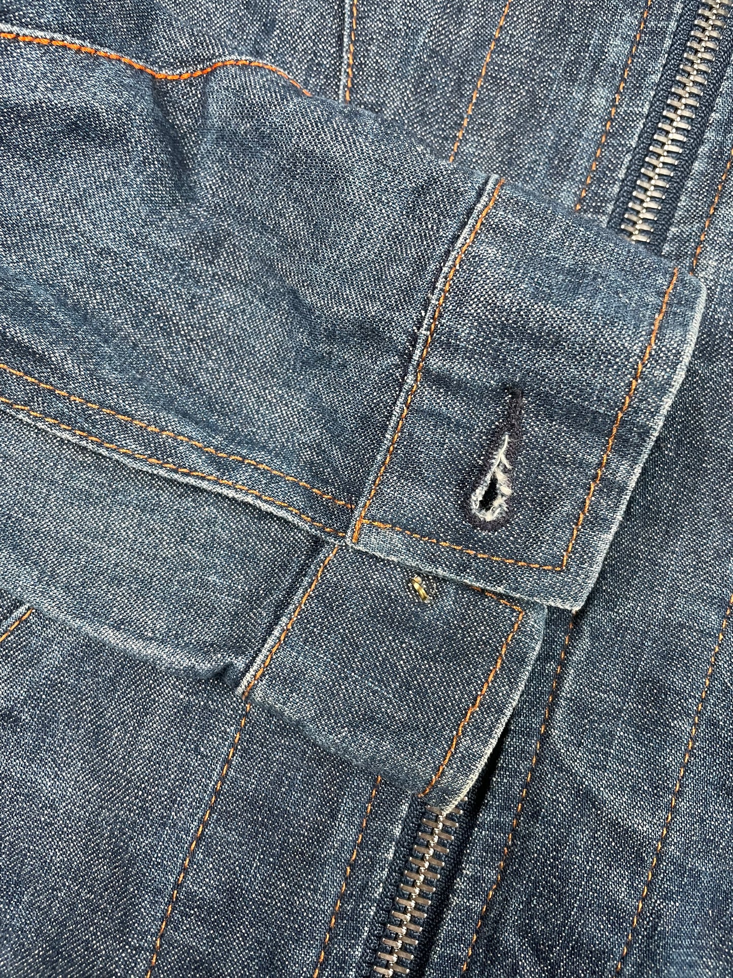 vintage Walter Van Beirendonck W.&L.T. women's denim jacket - size S