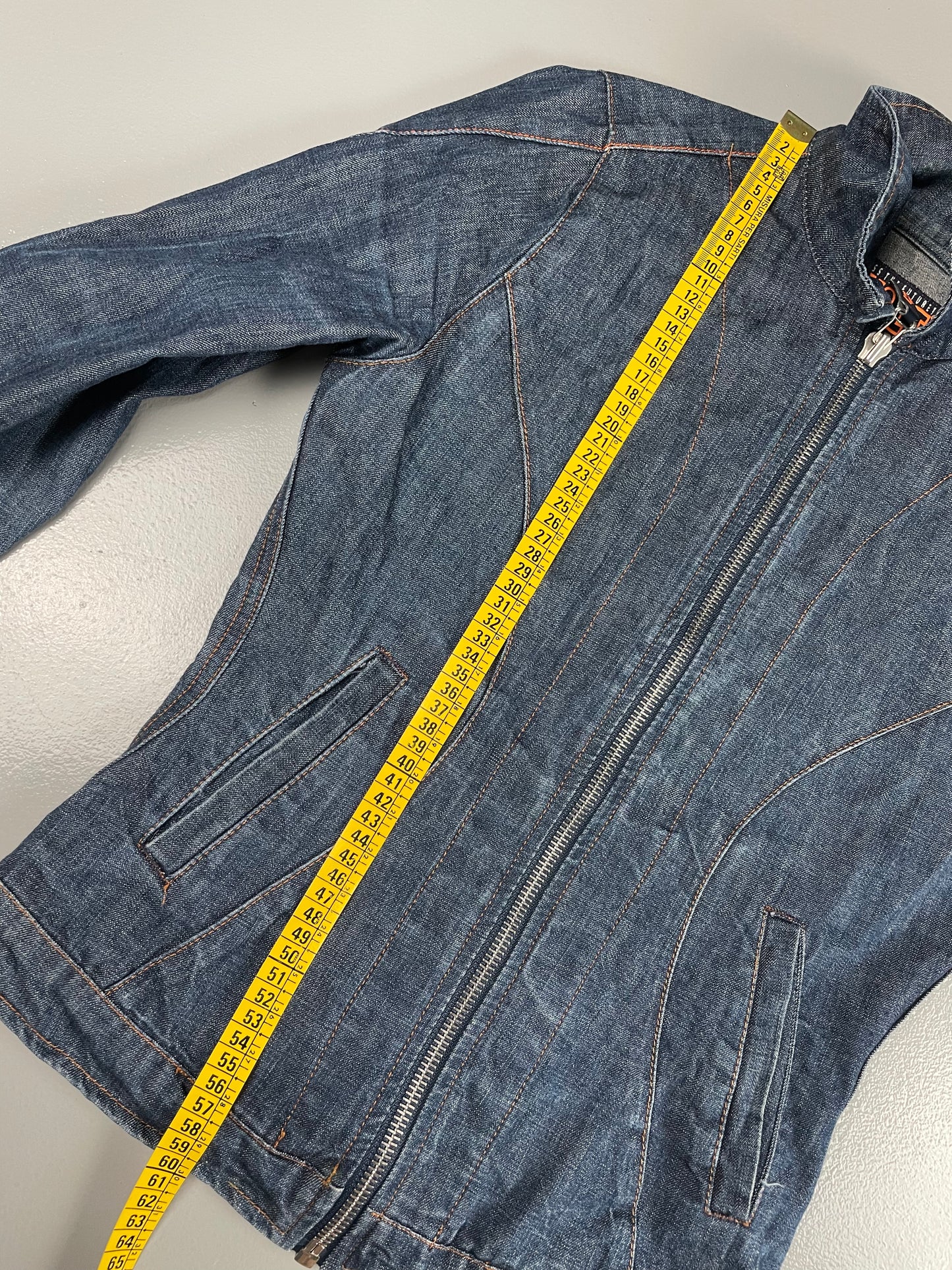 vintage Walter Van Beirendonck W.&L.T. women's denim jacket - size S