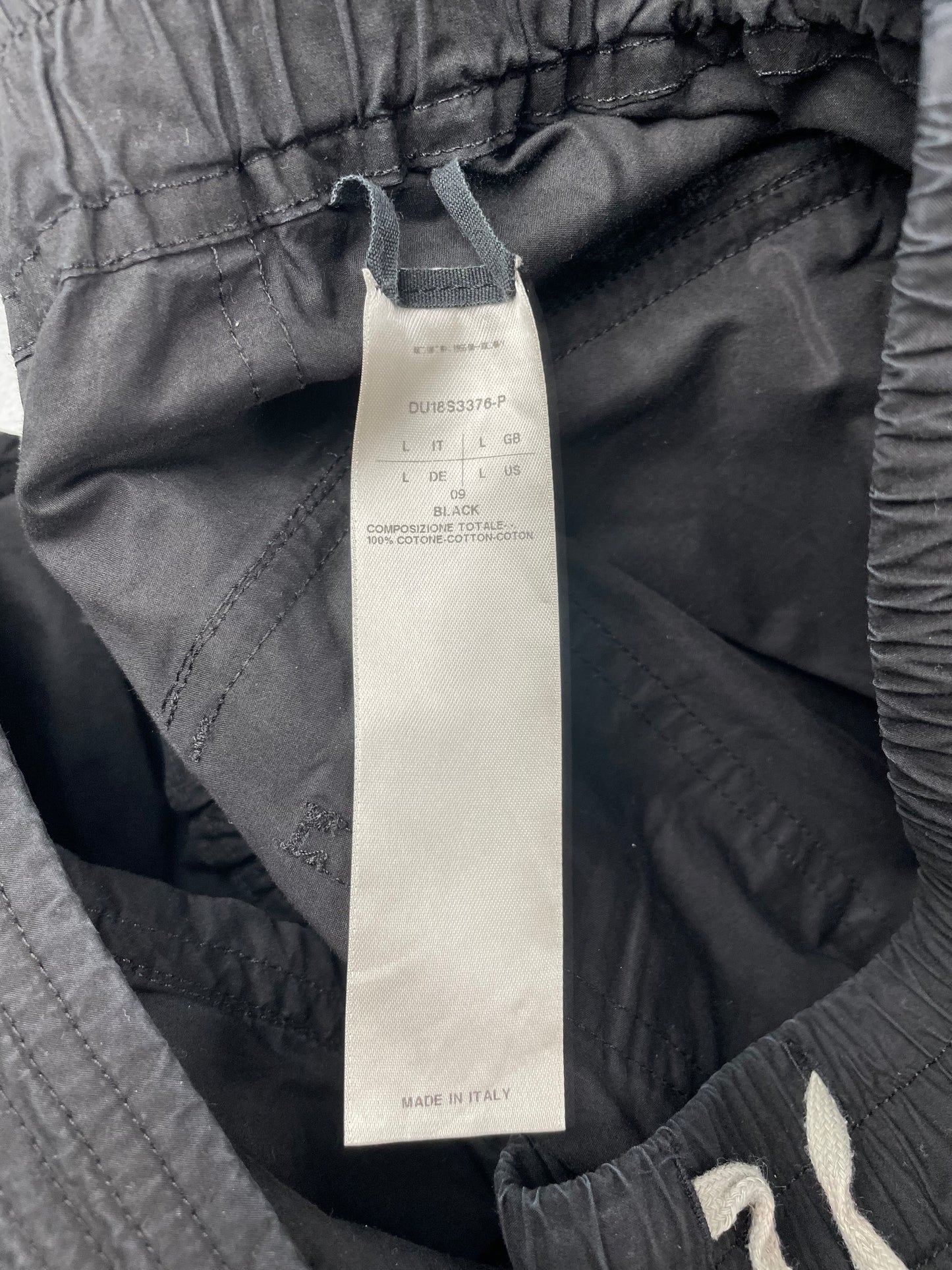 Rick Owens DRKSHDW SS18 Creatch custom shorts - size L