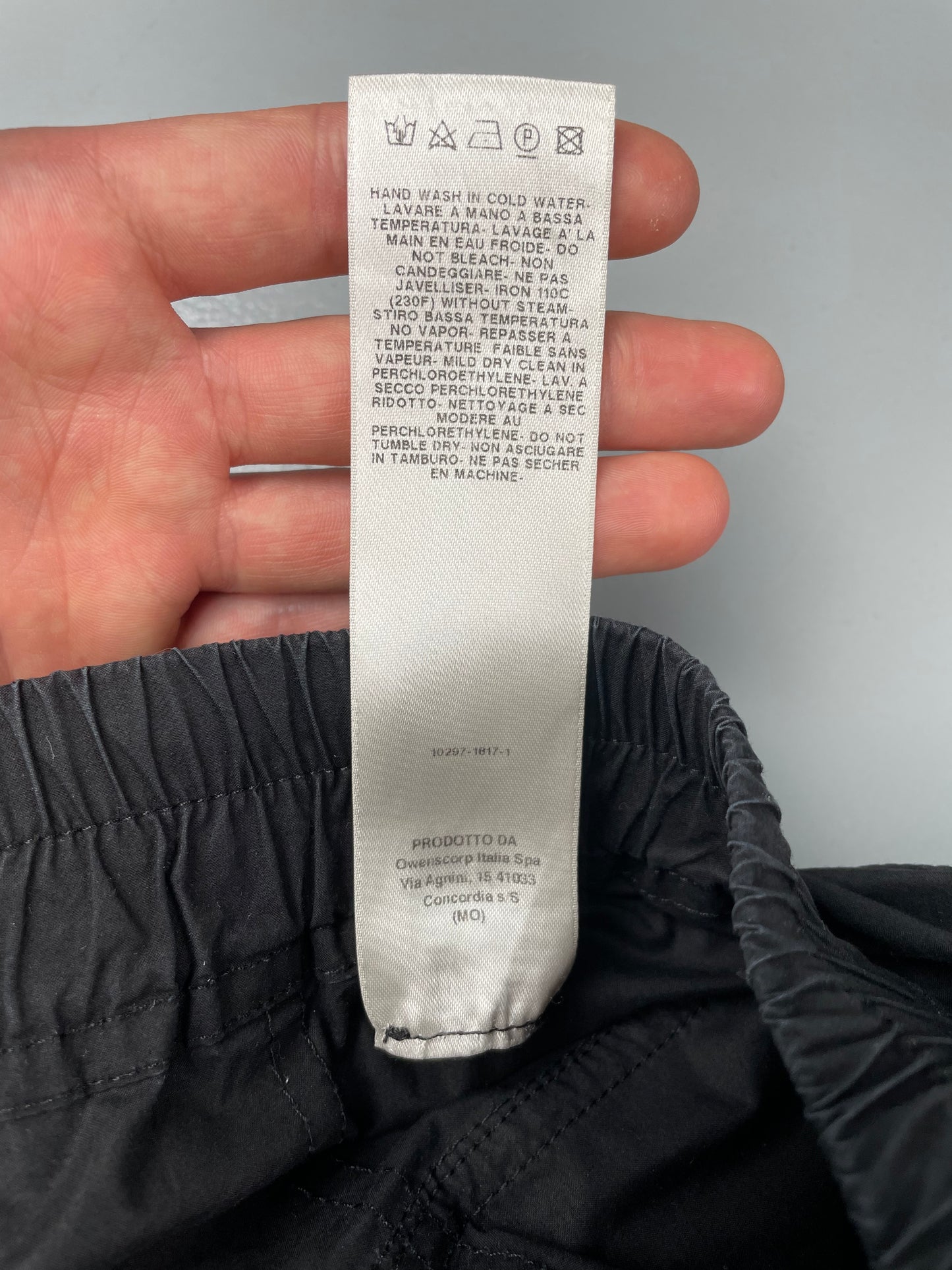 Rick Owens DRKSHDW SS18 Creatch custom shorts - size L