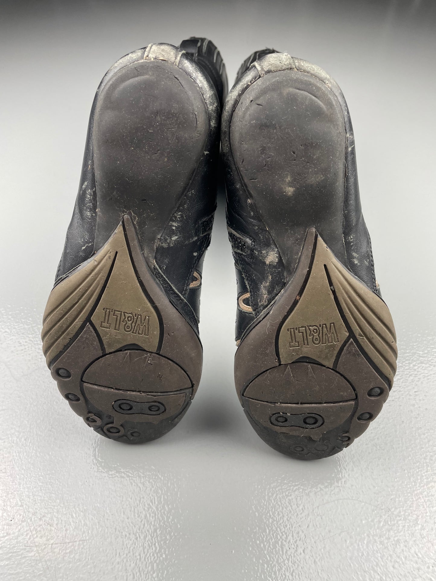 vintage Walter Van Beirendonck W.&L.T. - leather biker boots - size 37