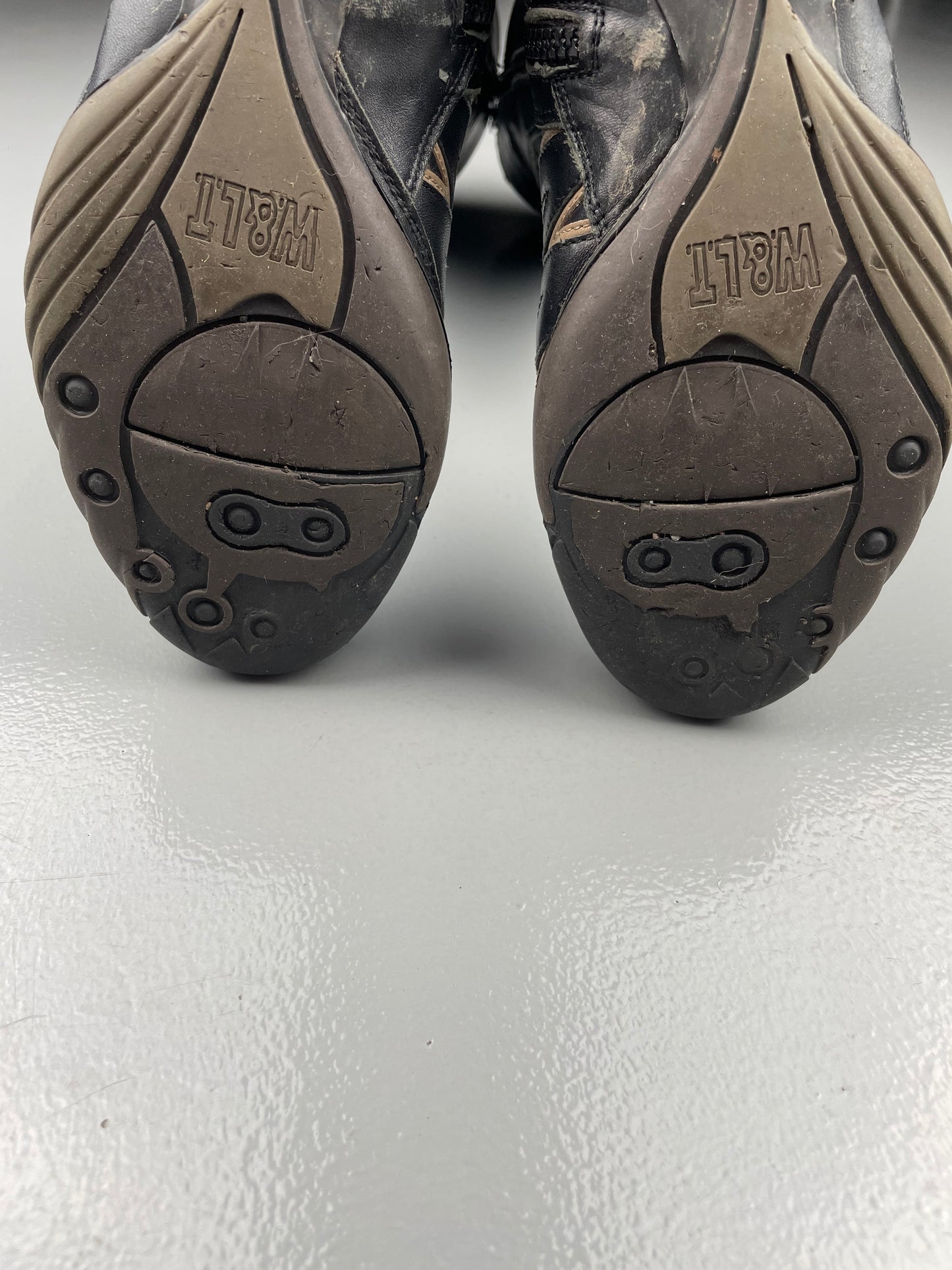 vintage Walter Van Beirendonck W.&L.T. - leather biker boots - size 37