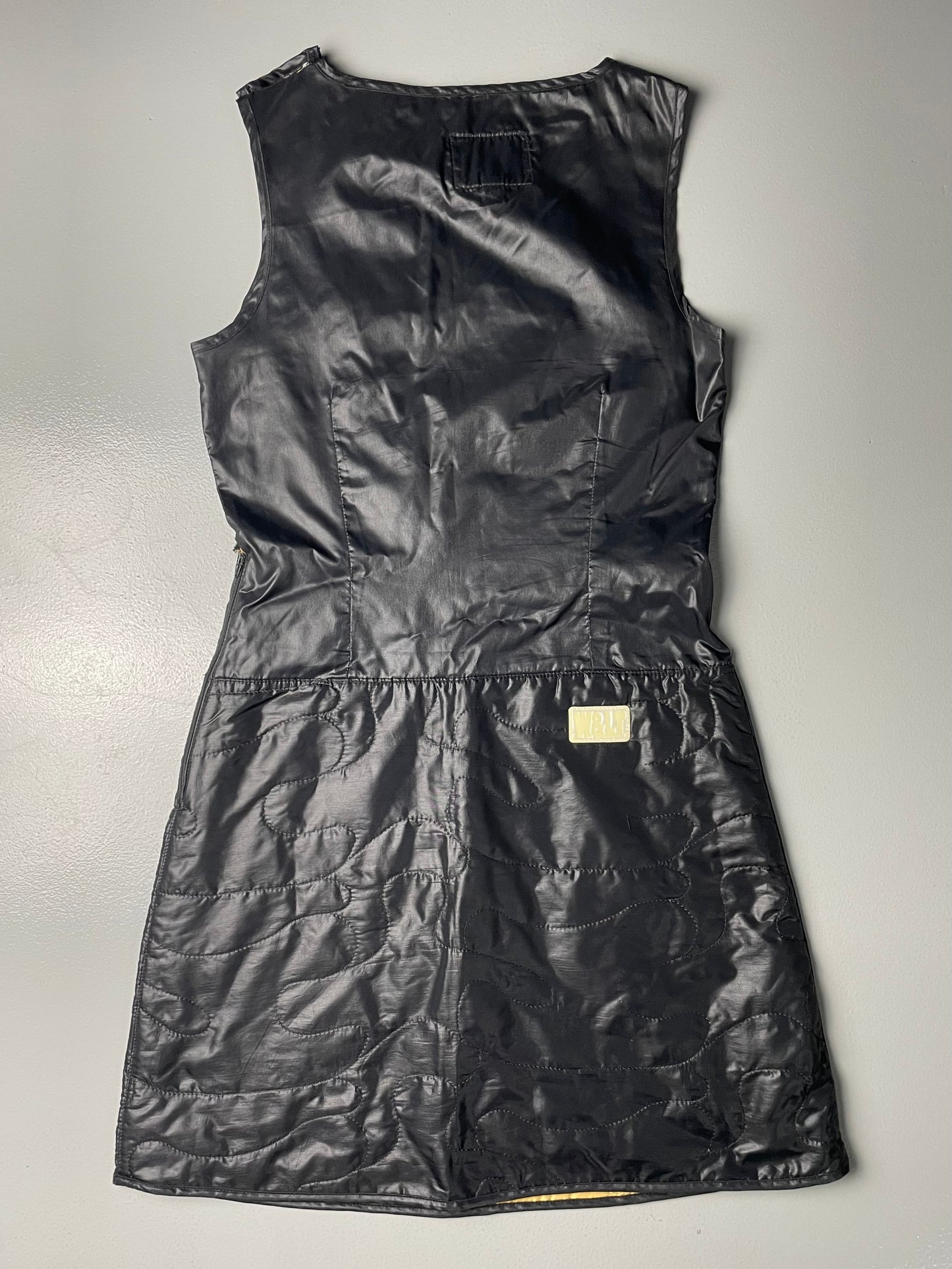 vintage Walter Van Beirendonck W.&L.T. - nylon quilted dress - size XS