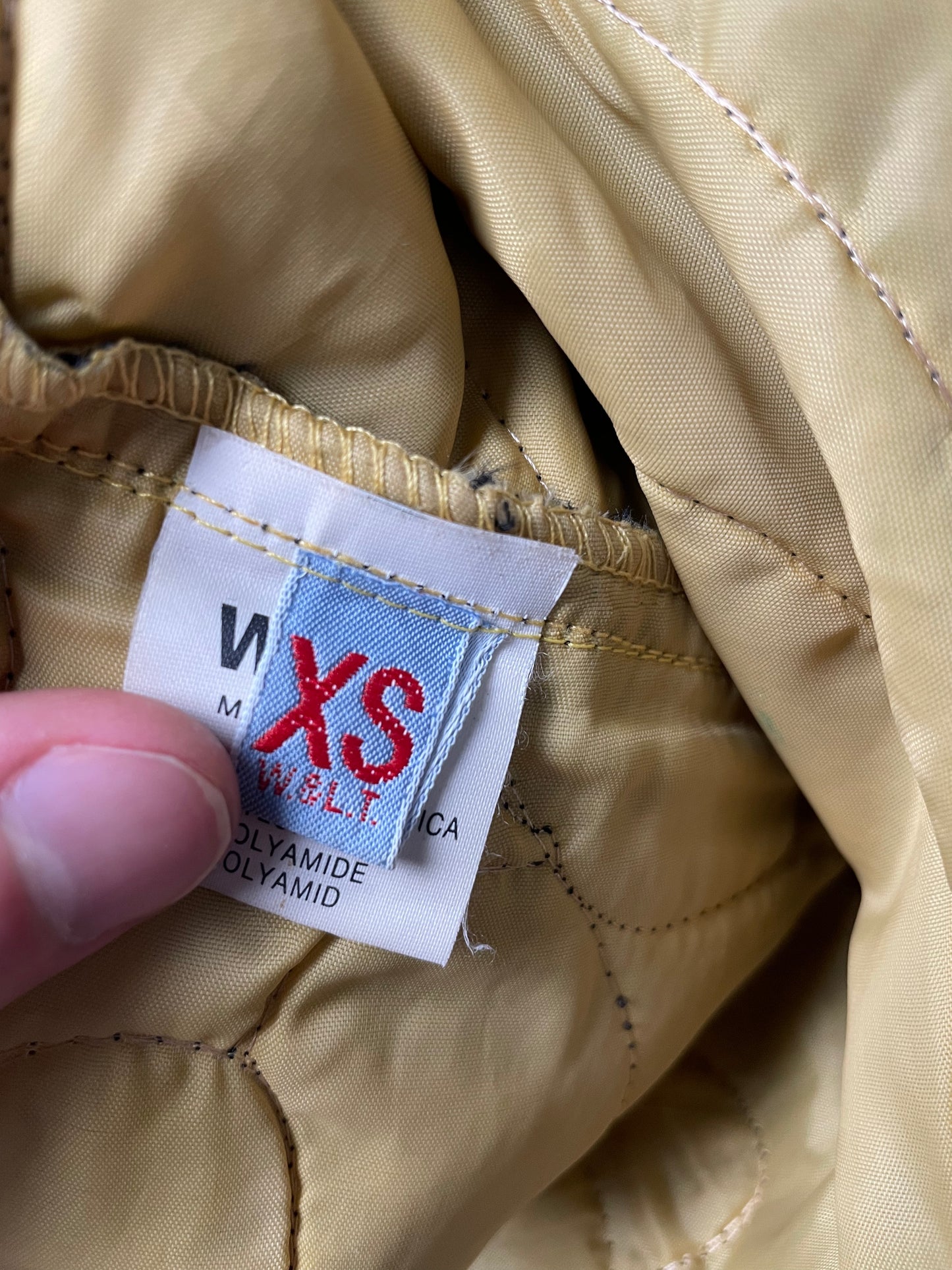 vintage Walter Van Beirendonck W.&L.T. - nylon quilted dress - size XS