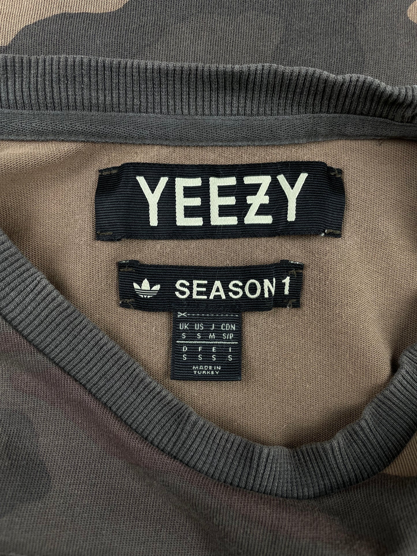 YEEZY Season 1 camo t-shirt - size S