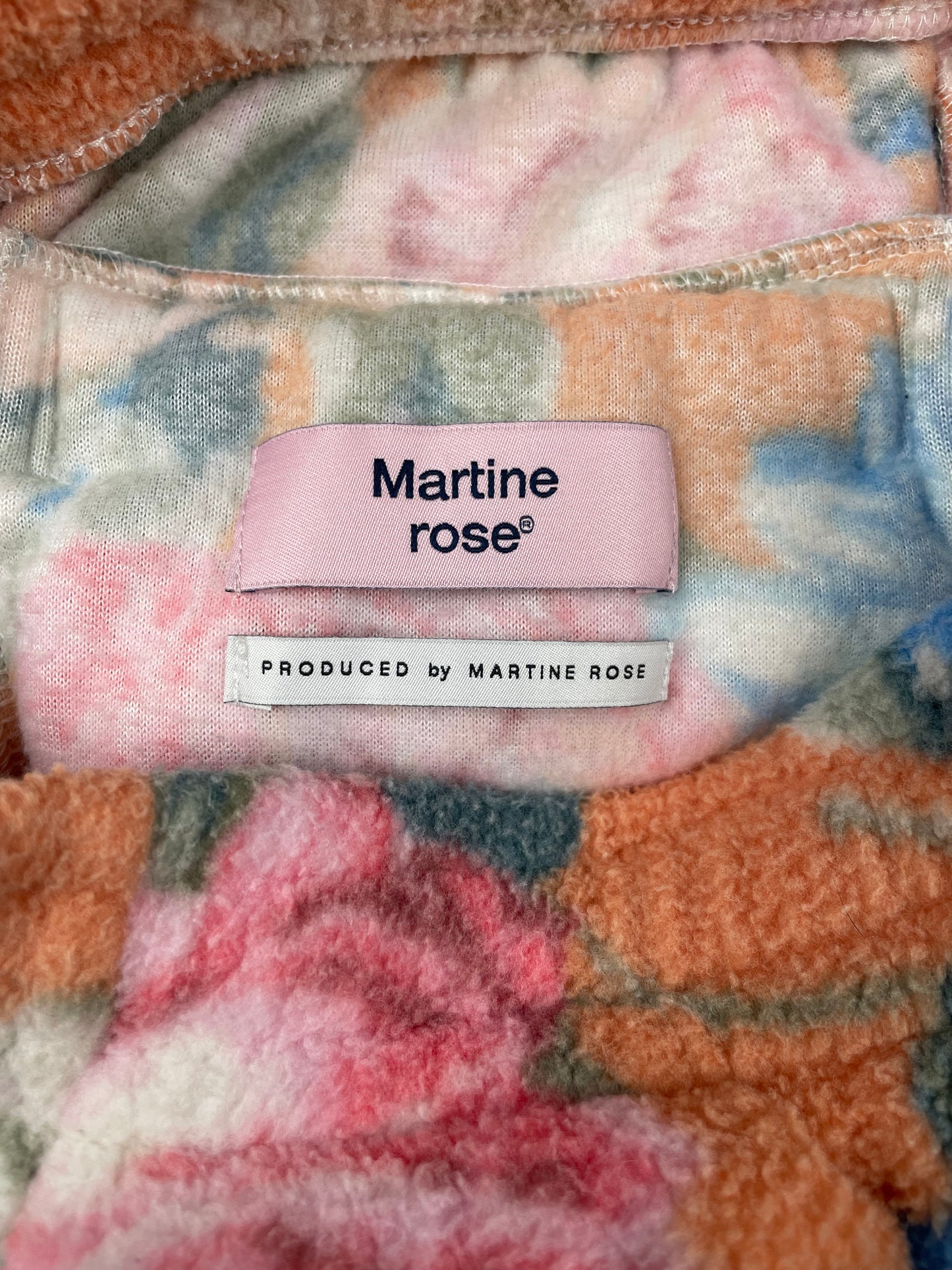 Martine Rose SSENSE exclusive sherpa shorts
