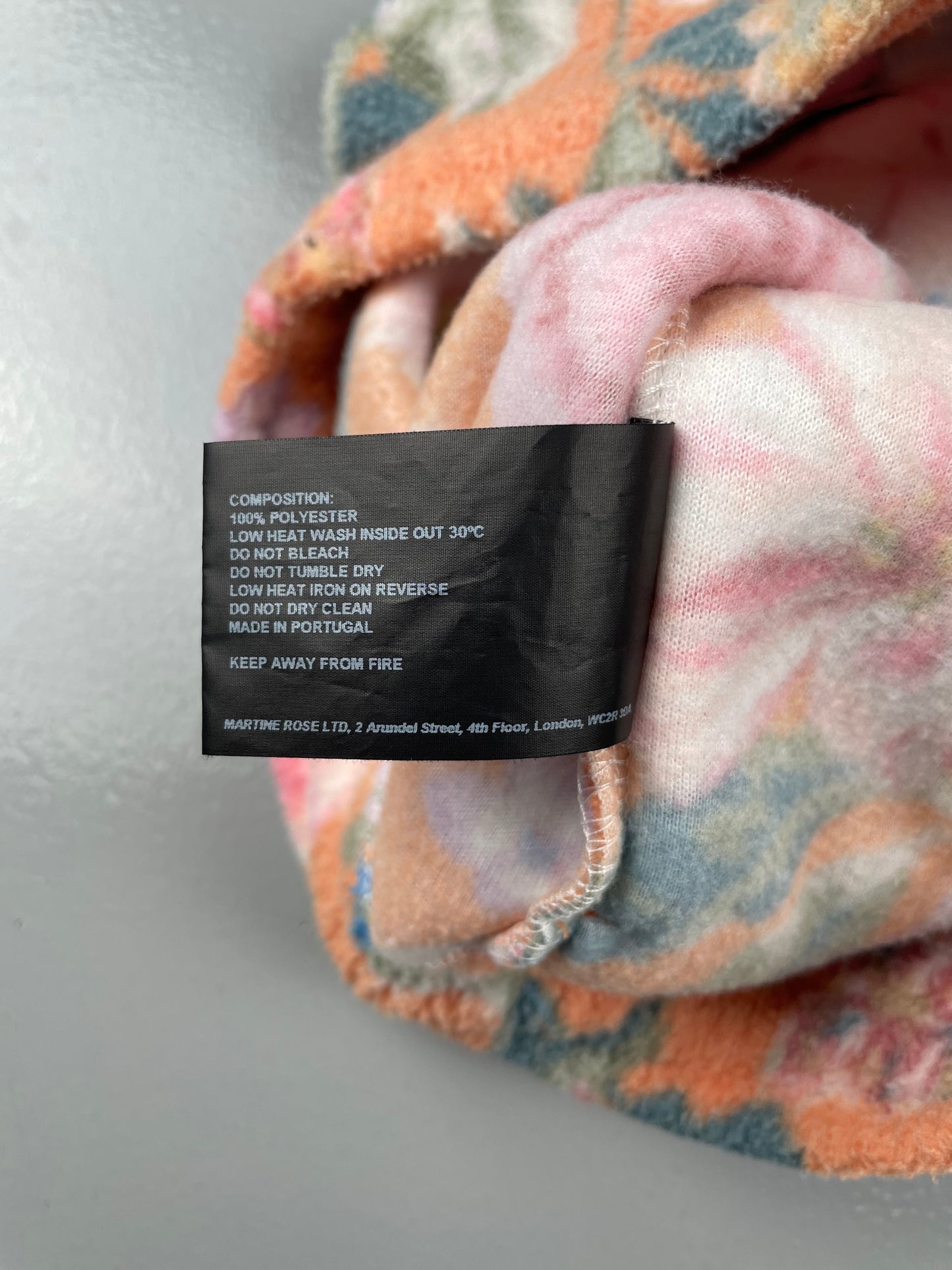 Martine Rose SSENSE exclusive sherpa shorts