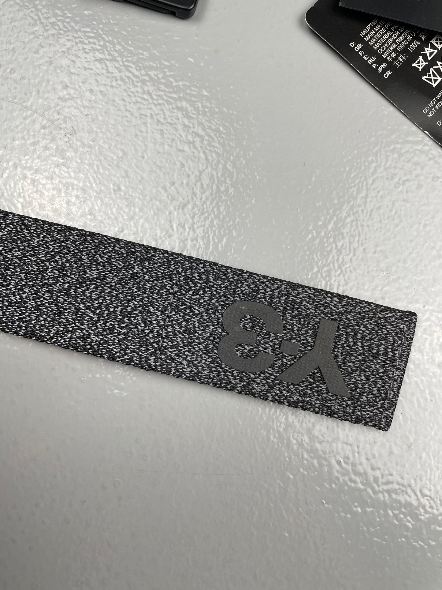 Y-3 S/S 2021 CH1 reflective belt