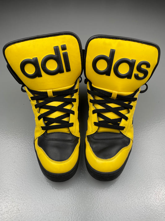 adidas Originals by Jeremy Scott S/S 2012 Instinct Hi (Black/Yellow) - size 45 1/3